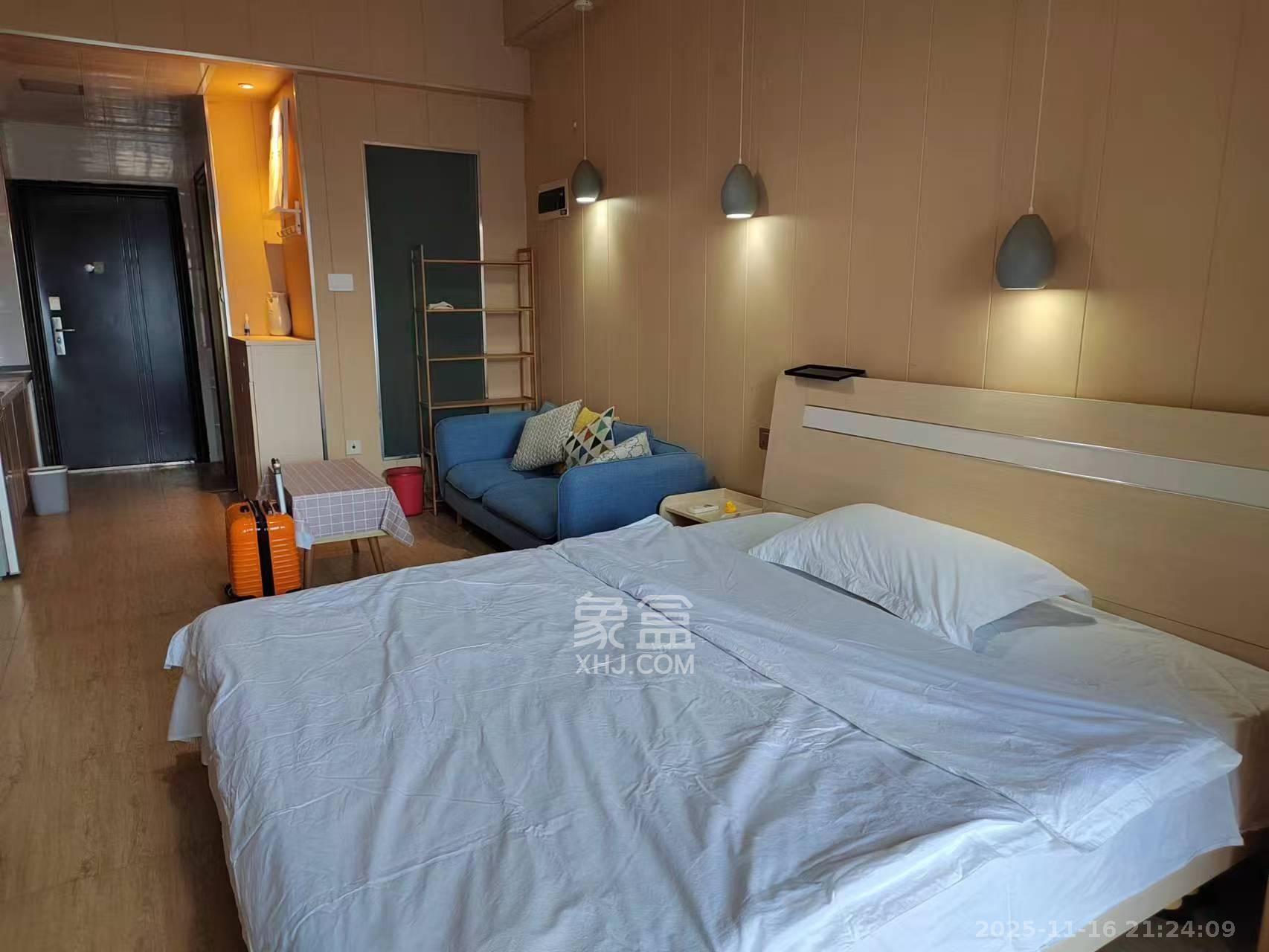 梅溪国际公寓（步步高新天地）  1室1厅1卫    1500.0元/月室内图