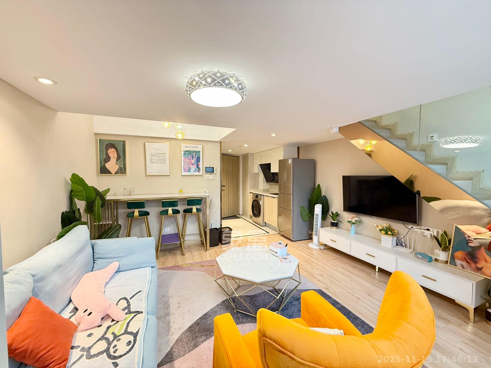 远洋外滩壹号  1室1厅1卫    2300.0元/月室内图