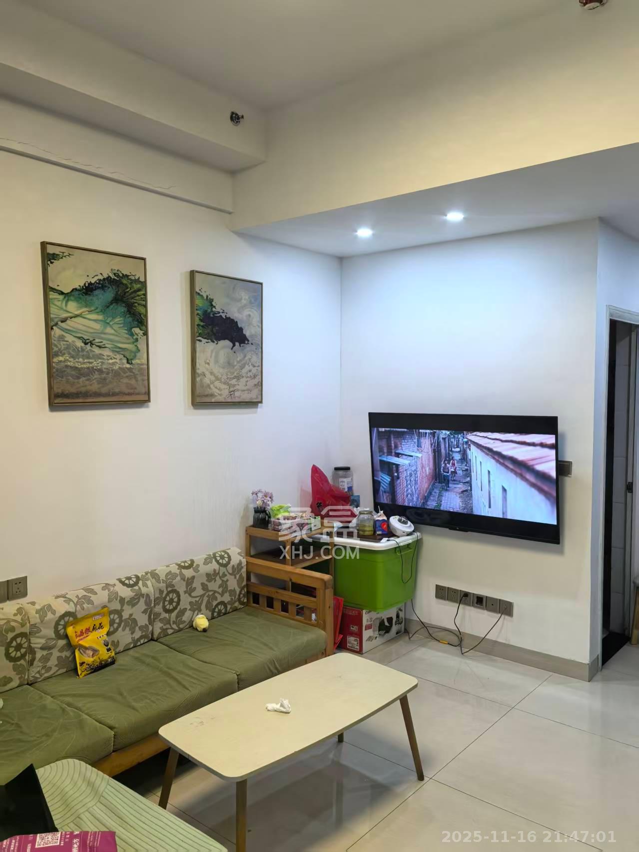 金茂梅溪湖  2室1厅1卫    1600.0元/月室内图