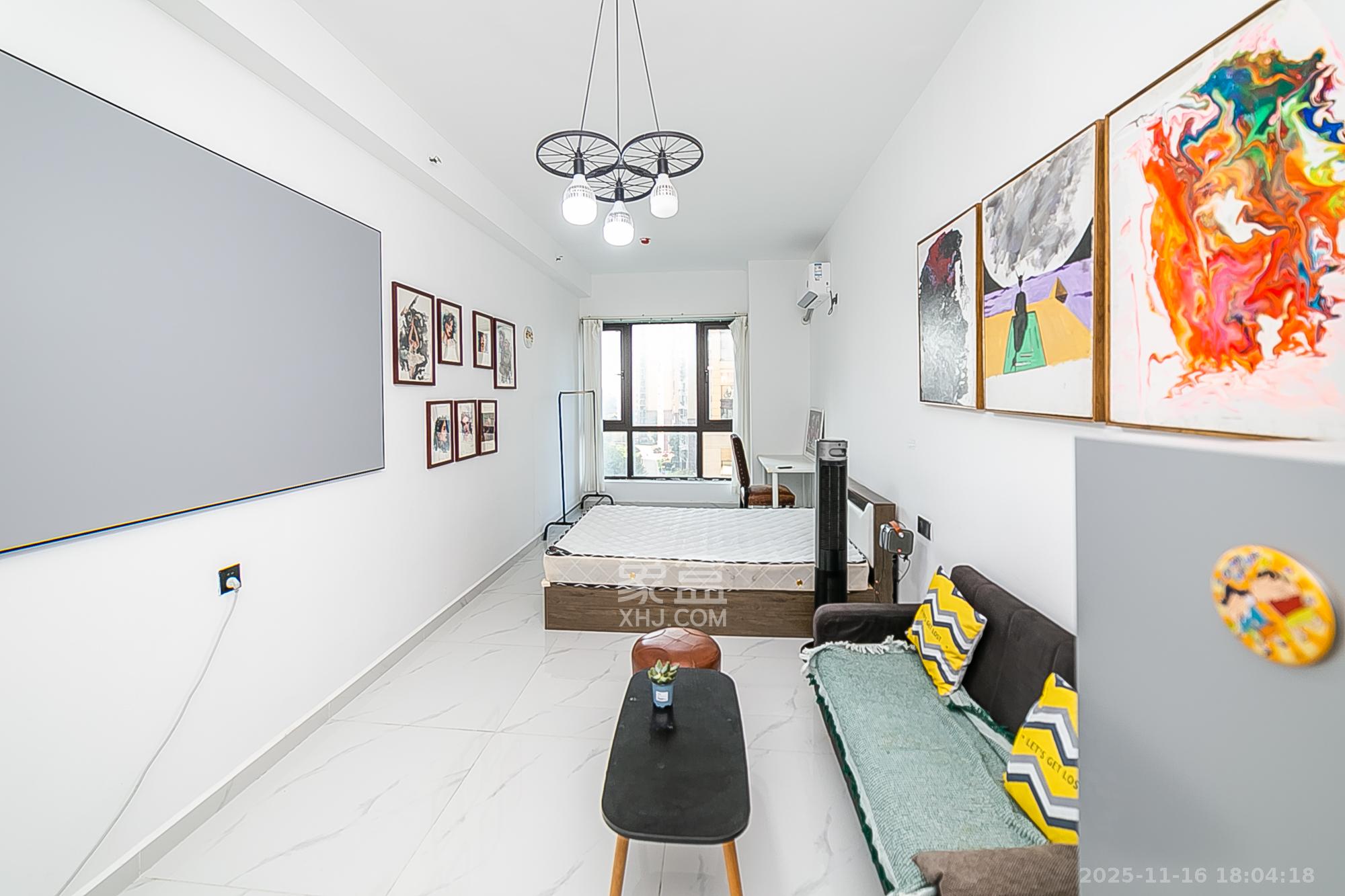 新力铂园（江山云著）  1室1厅1卫    26.8万卧室