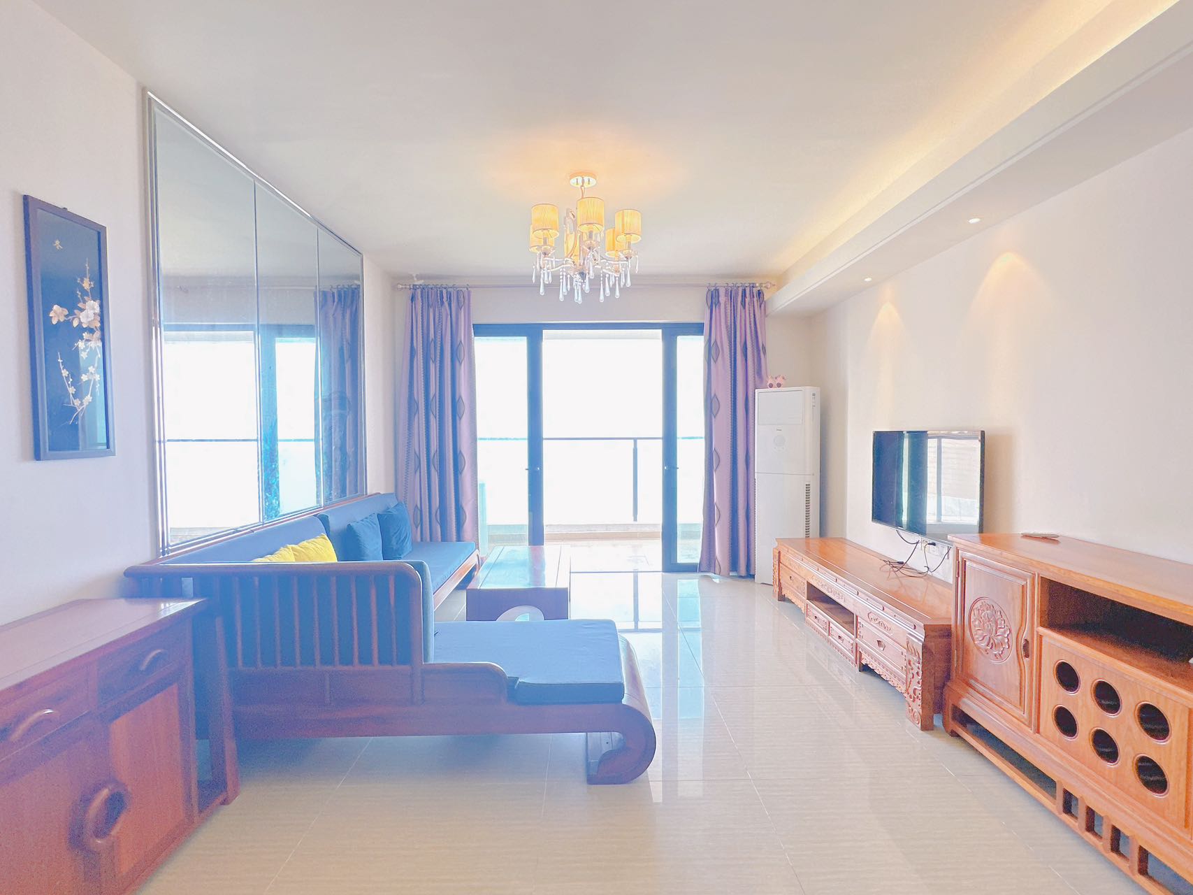 恒大美丽沙天澜湾 3室2厅1卫 4000.0元/月 恒大美丽沙天澜湾 3室2厅1卫 4000.0元/月室内图