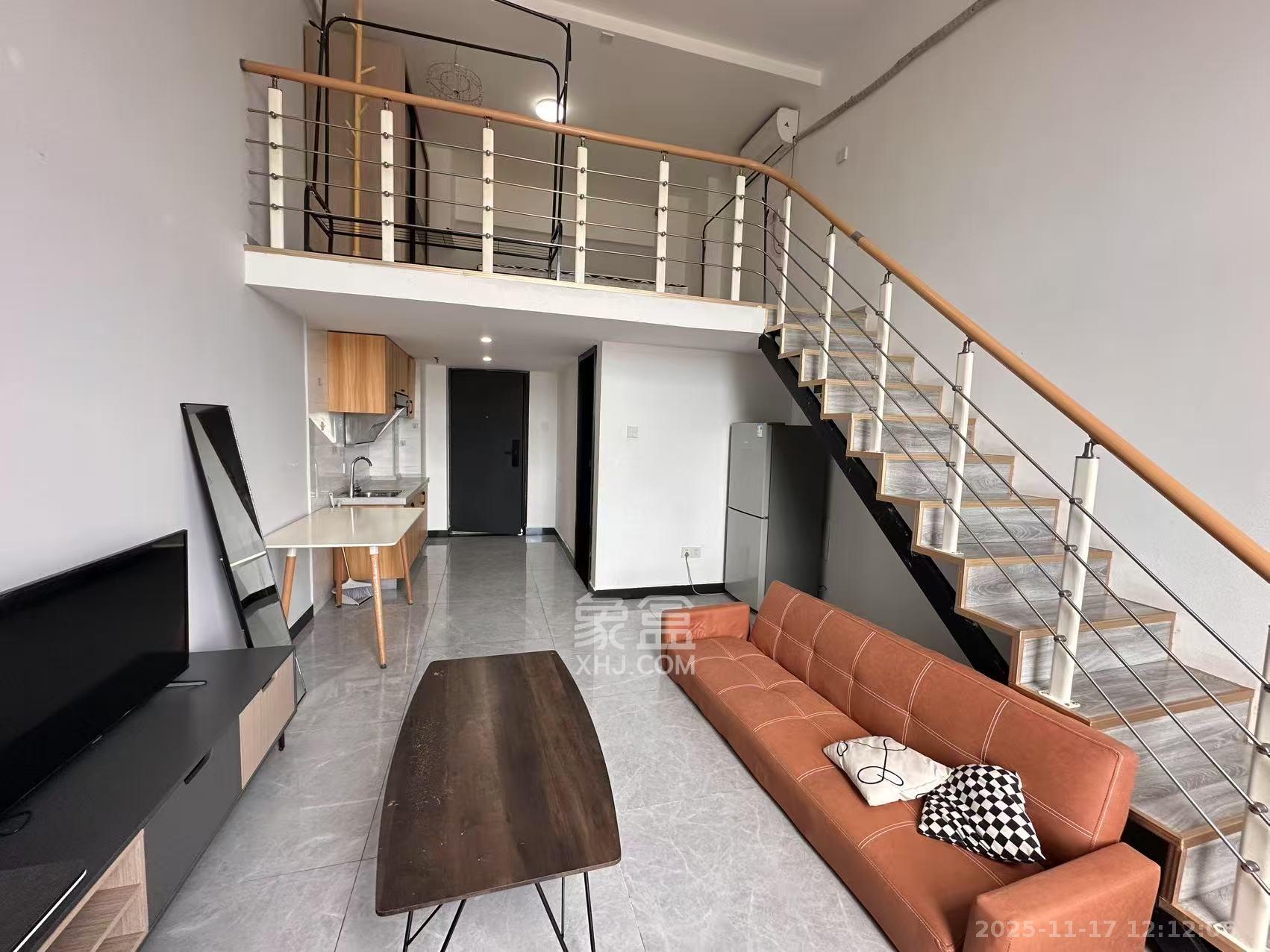 芙蓉万国城MOMA（卓越汇富苑）  1室1厅1卫    1500.0元/月室内图