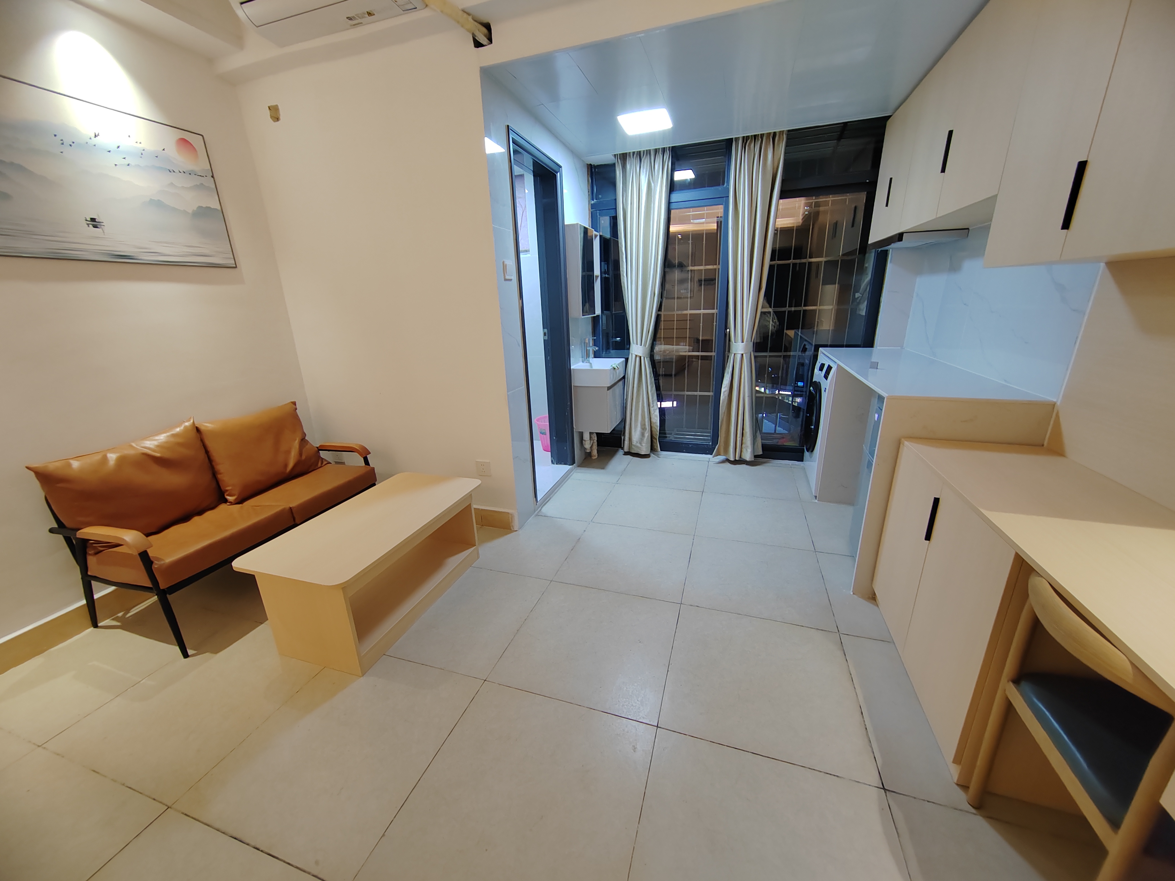 坡博雅苑  1室0厅1卫    1500.0元/月