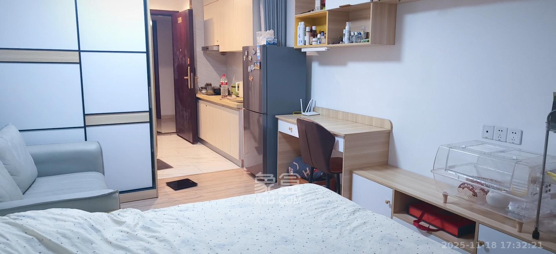 新长海漓湘悦  1室1厅1卫    1200.0元/月