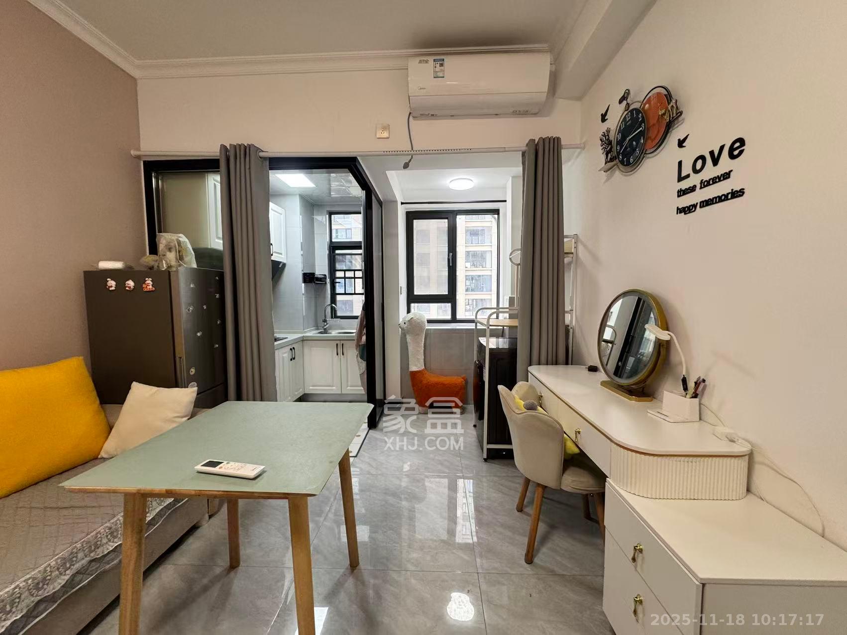 果遇微住宅（筑安雅居）  1室1厅1卫    1600.0元/月室内图