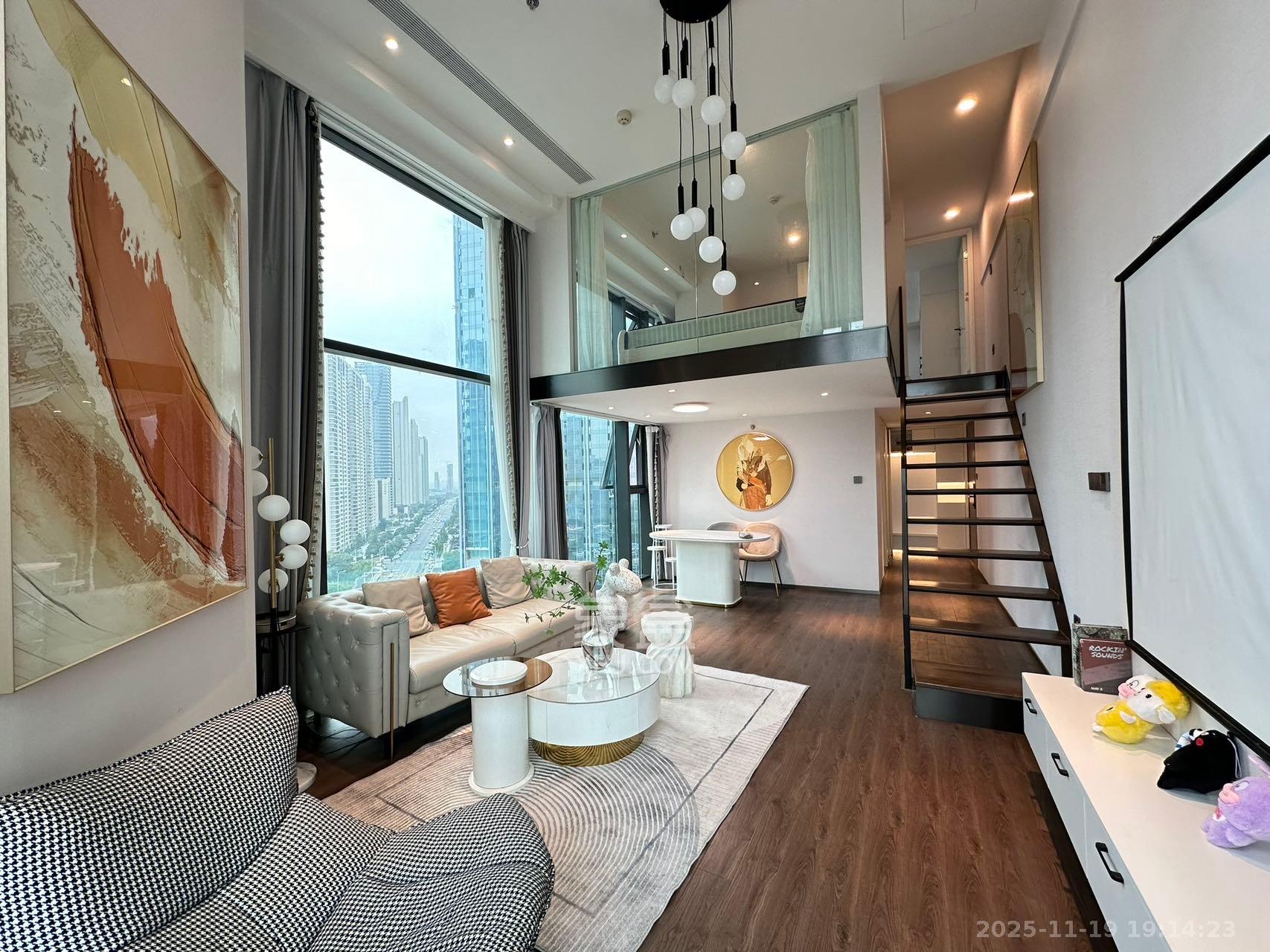 达美寰宇中心 2室1厅1卫 3500.0元/月 达美寰宇中心 2室1厅1卫 3500.0元/月室内图