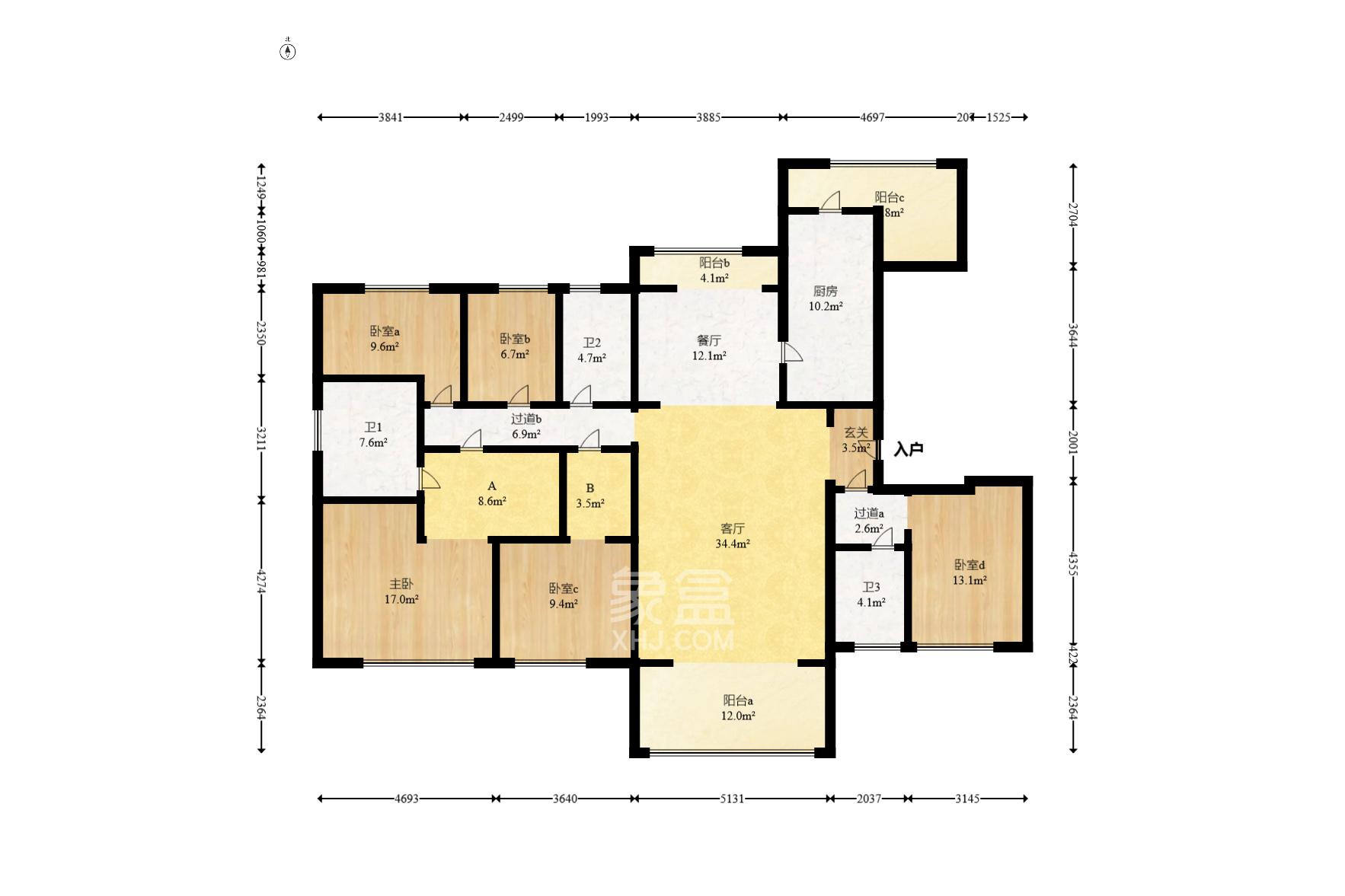 碧桂园高尔夫花园  5室2厅3卫    170.0万其他