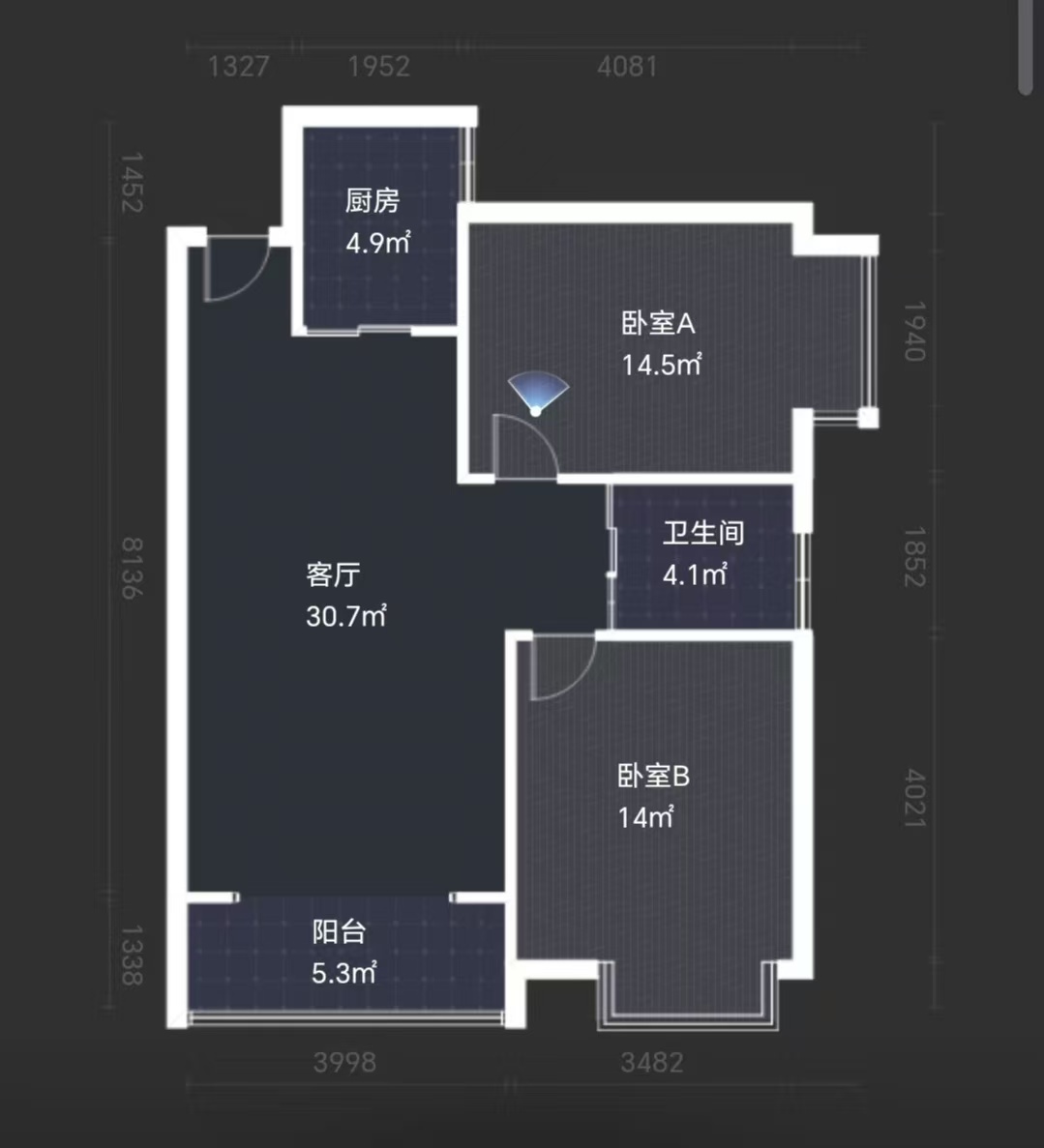 泰山名城 2室2厅1卫 38.8万 泰山名城 2室2厅1卫 38.8万室内图