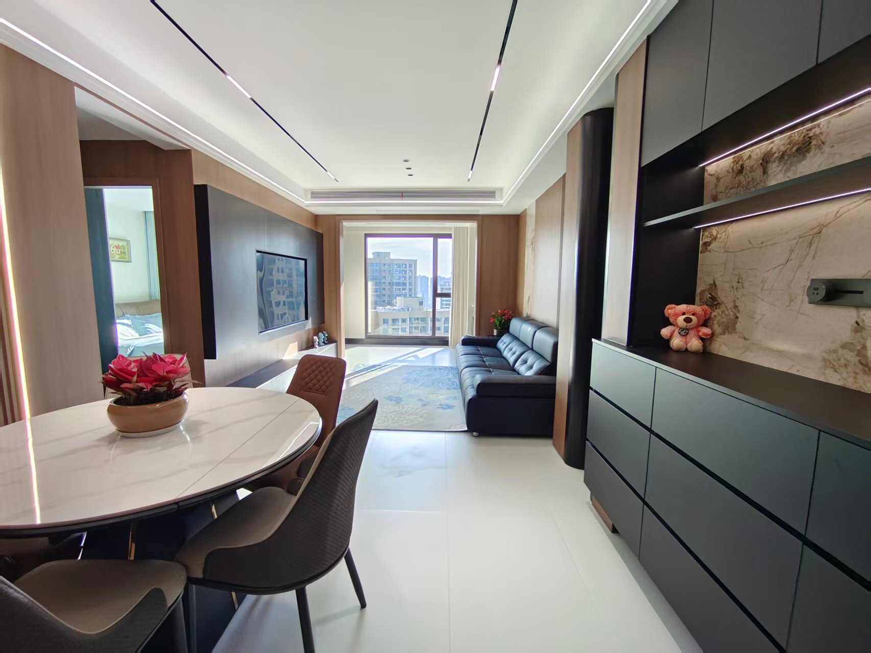 美的铂悦府  3室2厅2卫    73.8万室内图