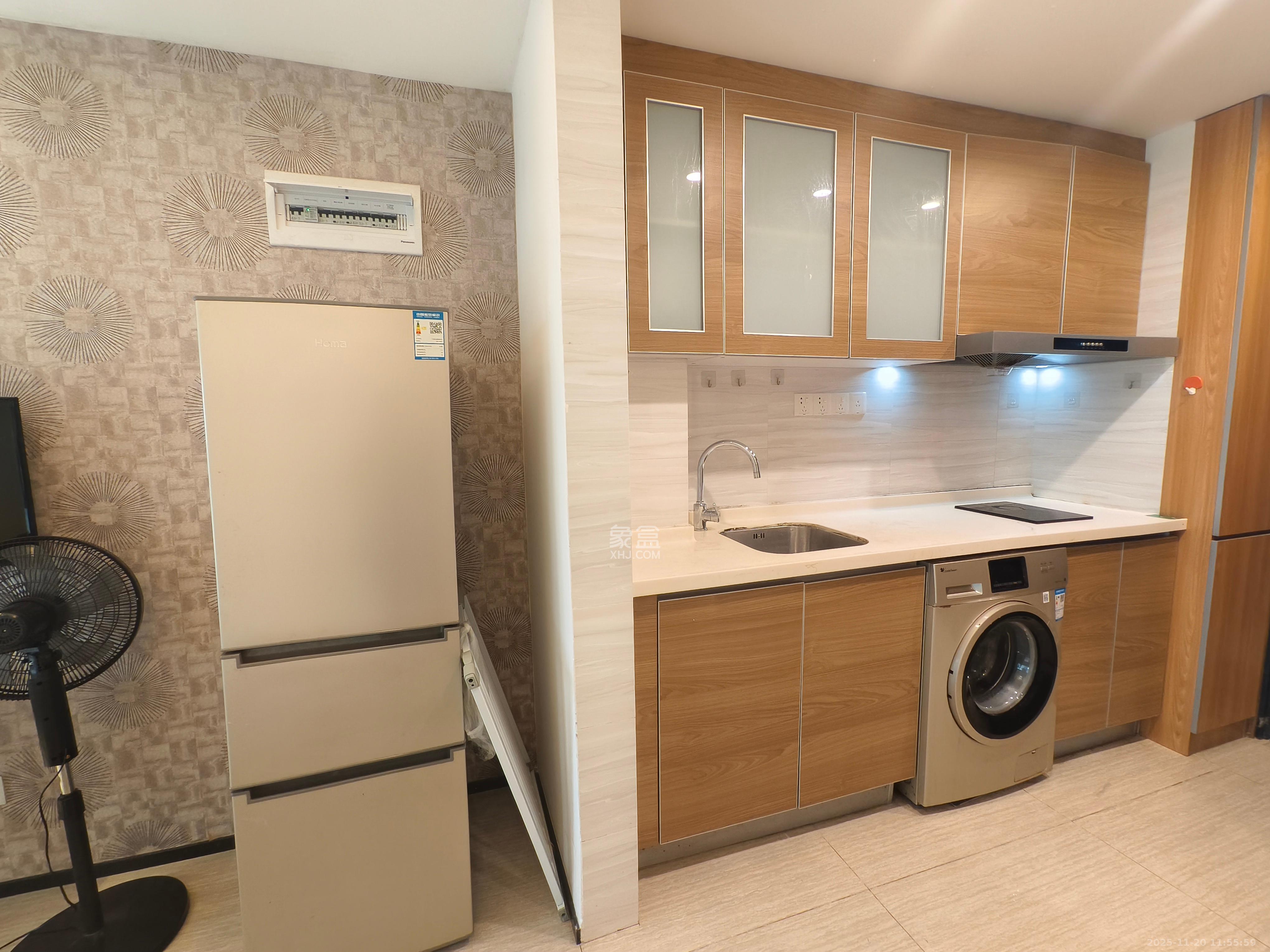 恒大翡翠华庭 1室1厅1卫 1200.0元/月 恒大翡翠华庭 1室1厅1卫 1200.0元/月室内图