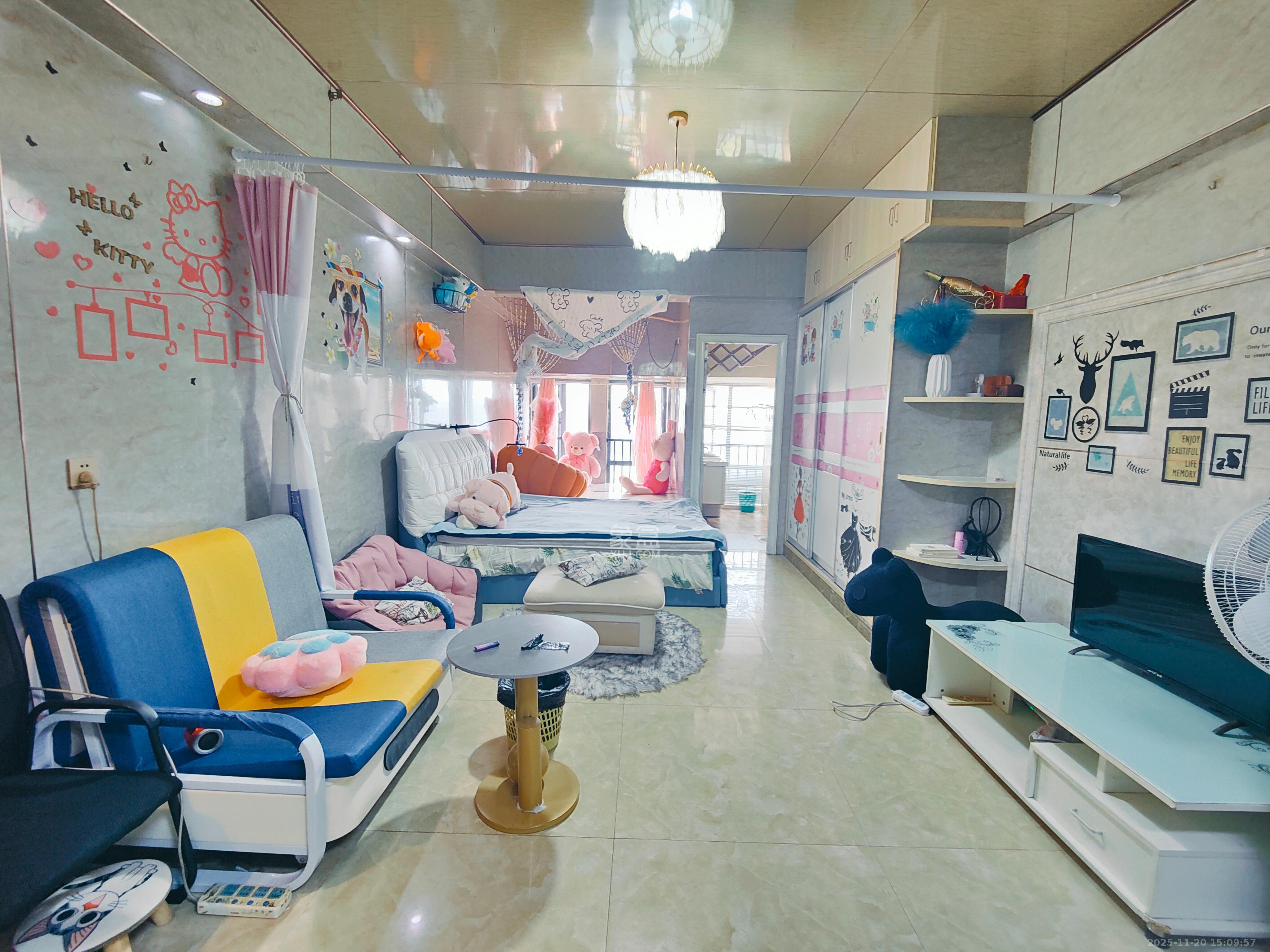 中建芙蓉嘉苑  1室1厅1卫    1200.0元/月室内图