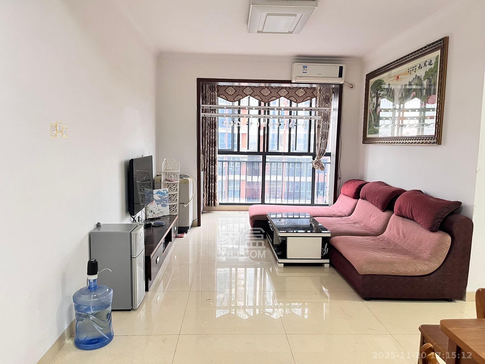 恒生碧水龙庭  2室1厅1卫    1600.0元/月室内图1