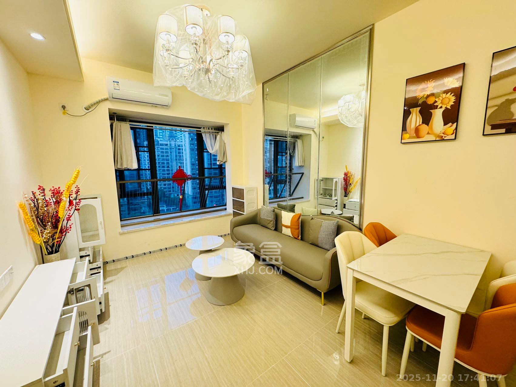 恒大国际广场 1室1厅1卫 2100.0元/月 恒大国际广场 1室1厅1卫 2100.0元/月室内图