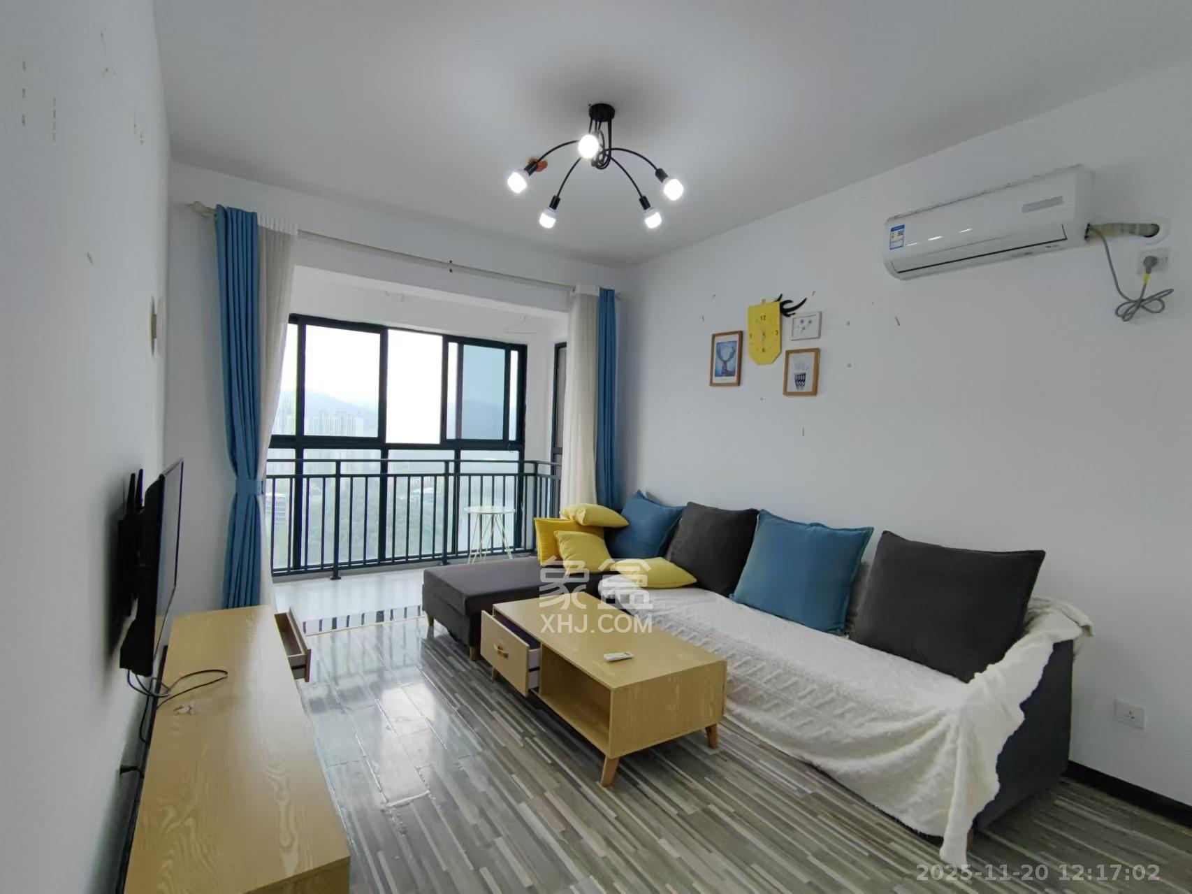 中建梅溪湖中心  2室2厅1卫    2700.0元/月