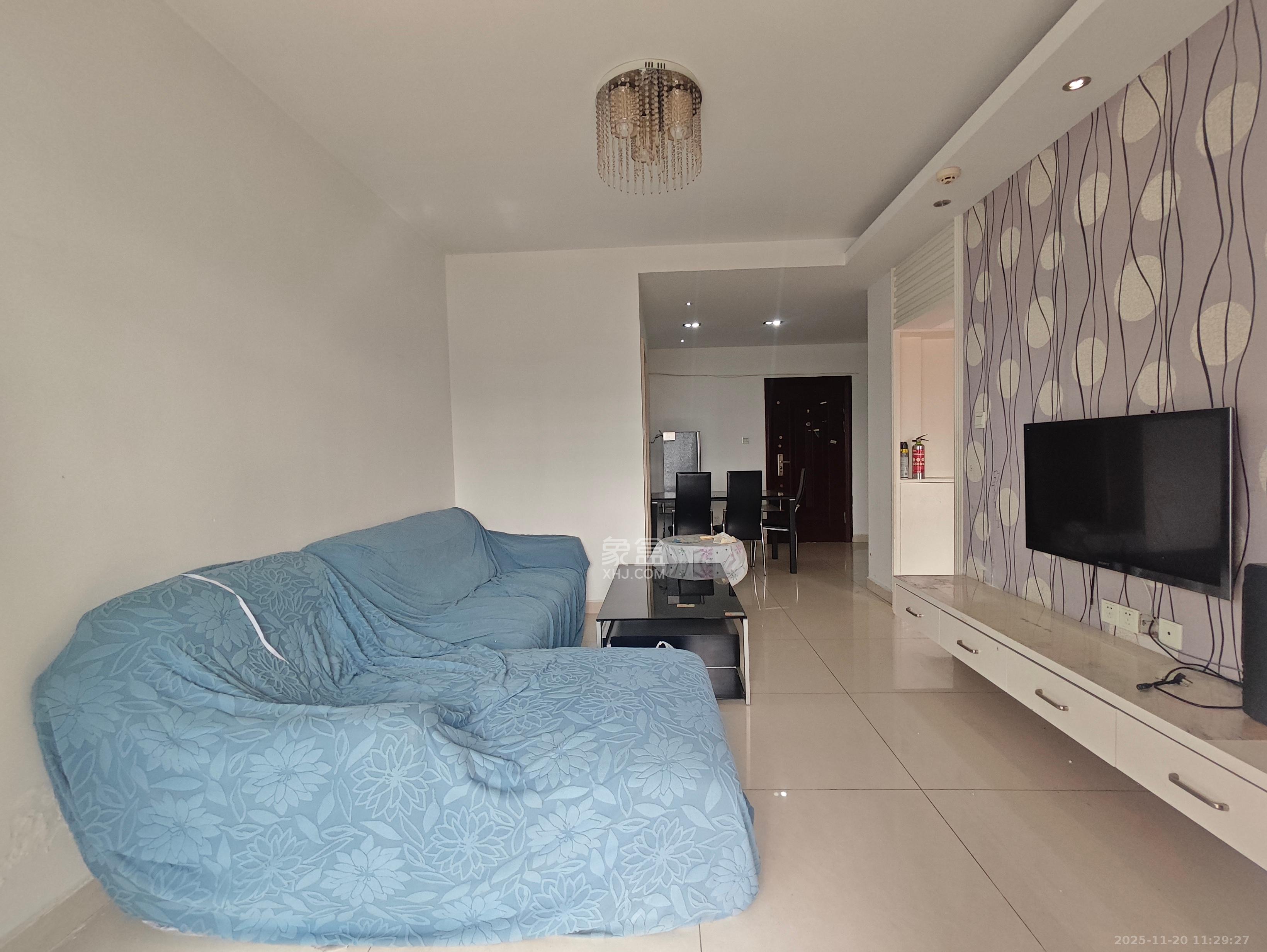 中国铁建国际城一期  2室2厅1卫    1400.0元/月室内图