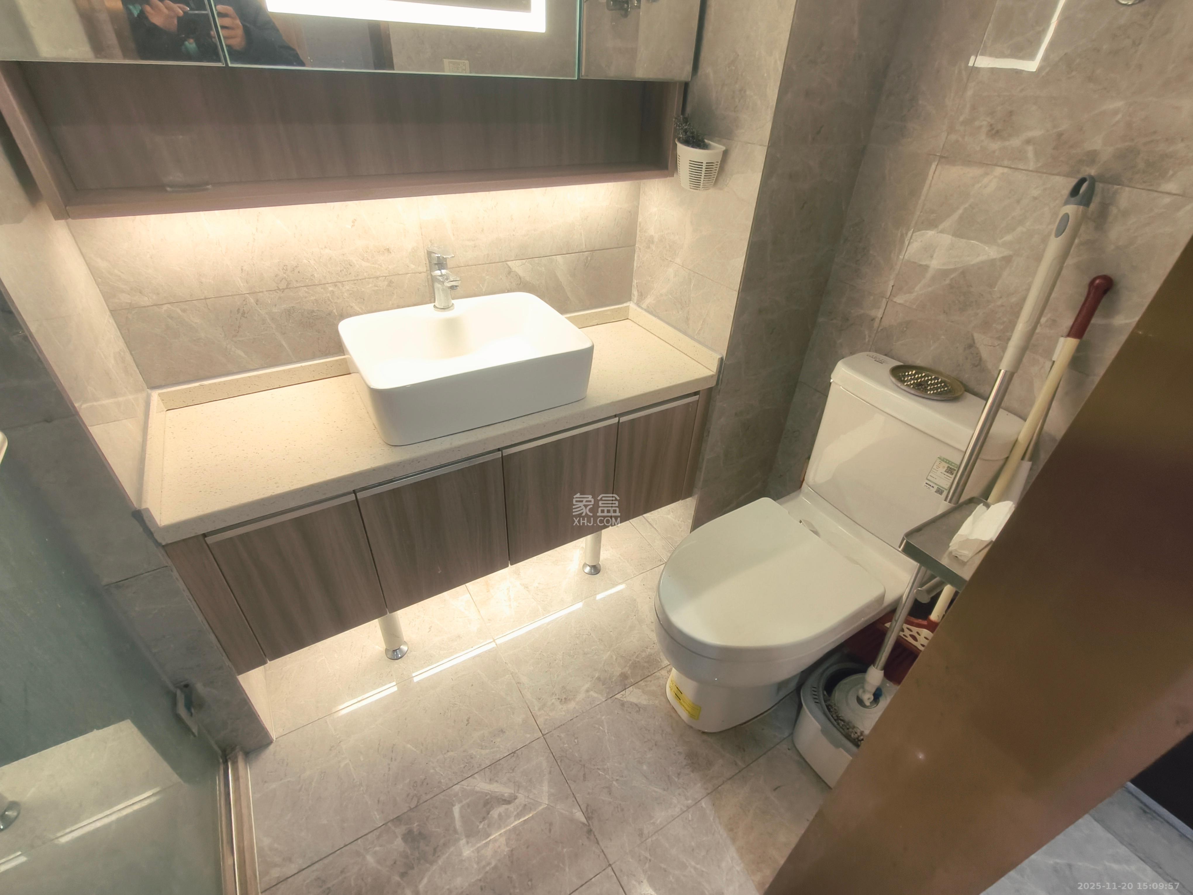 旭辉华宇南宸府  1室1厅1卫    1200.0元/月室内图