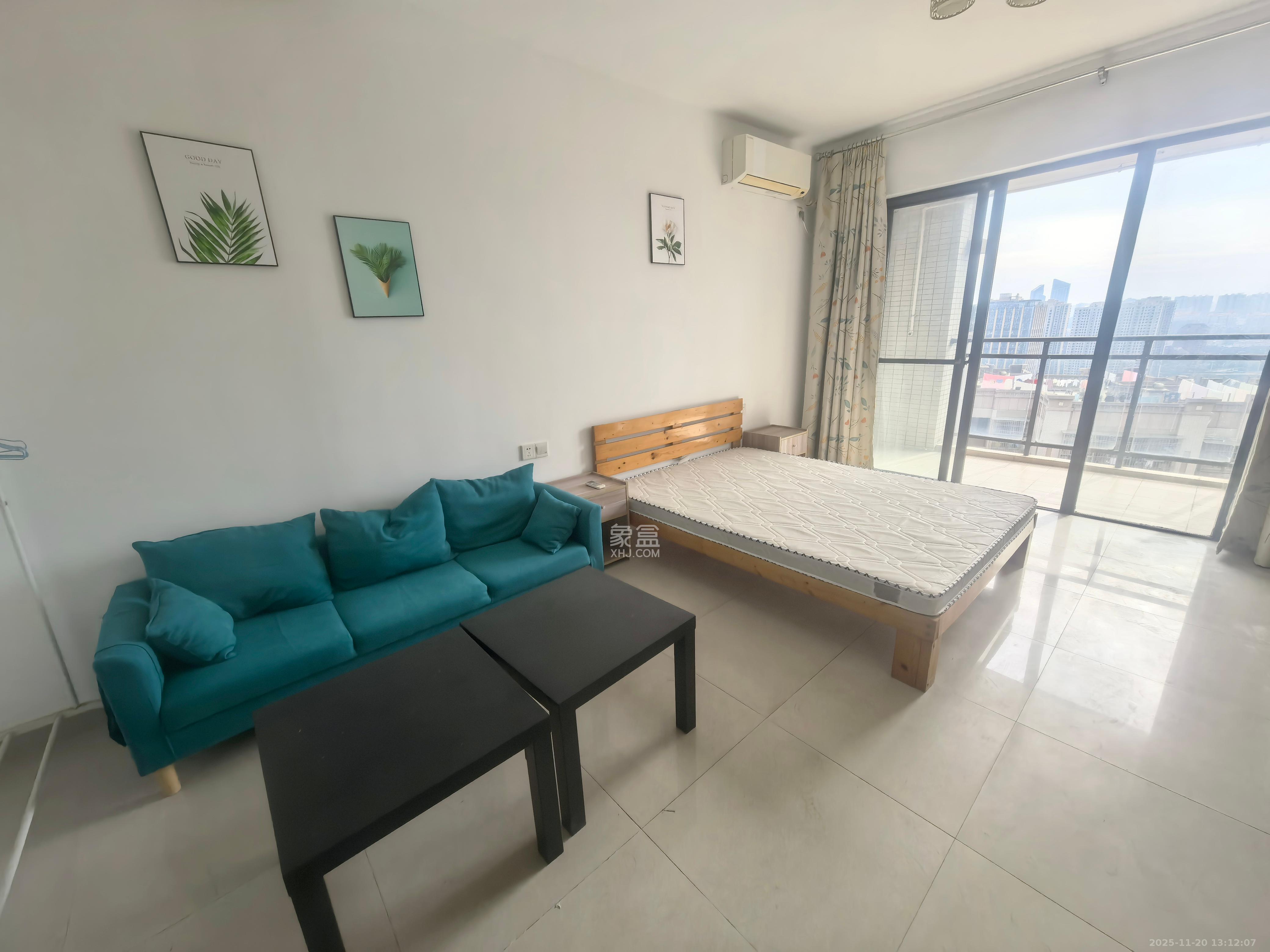 鸿基橄榄君庭  1室2厅1卫    1500.0元/月