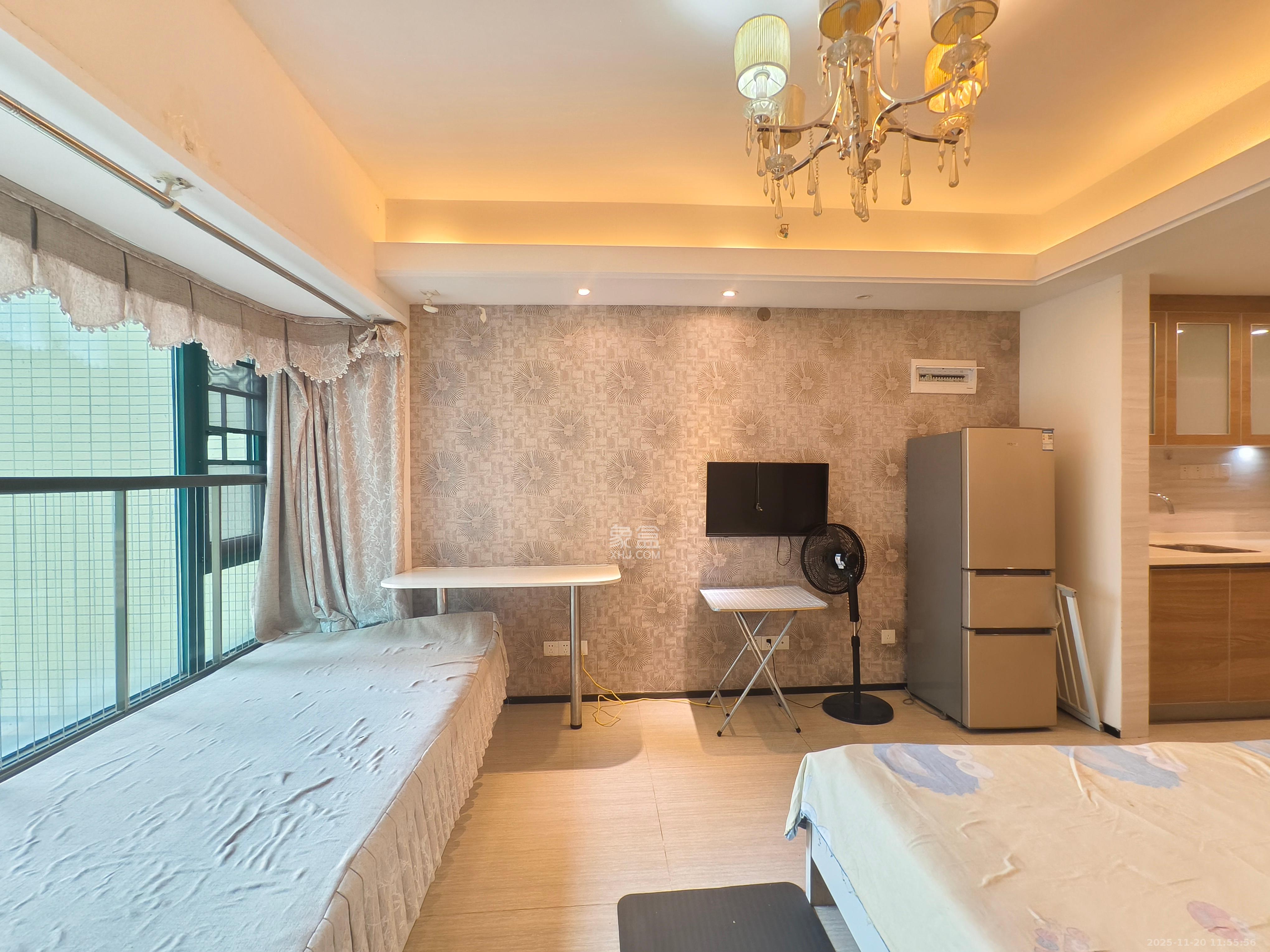 恒大翡翠华庭 1室1厅1卫 1200.0元/月 恒大翡翠华庭 1室1厅1卫 1200.0元/月室内图