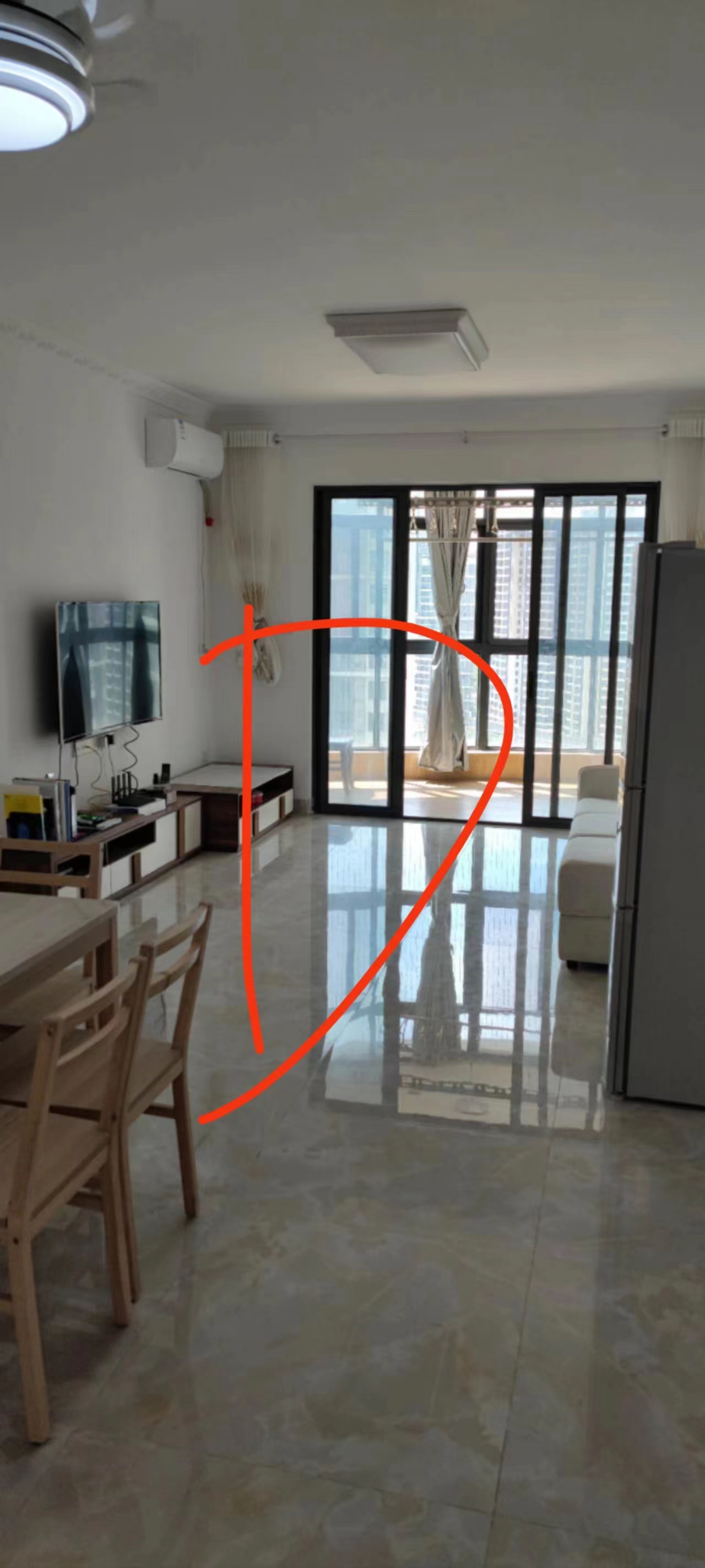 大华锦绣海岸一期  2室2厅1卫    2000.0元/月室内图