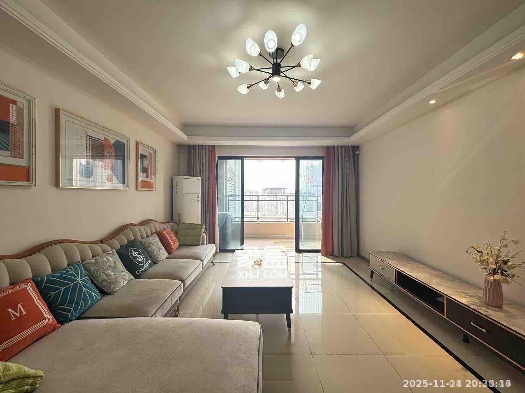 长沙高铁吾悦广场 3室2厅2卫 3500.0元/月 长沙高铁吾悦广场 3室2厅2卫 3500.0元/月室内图