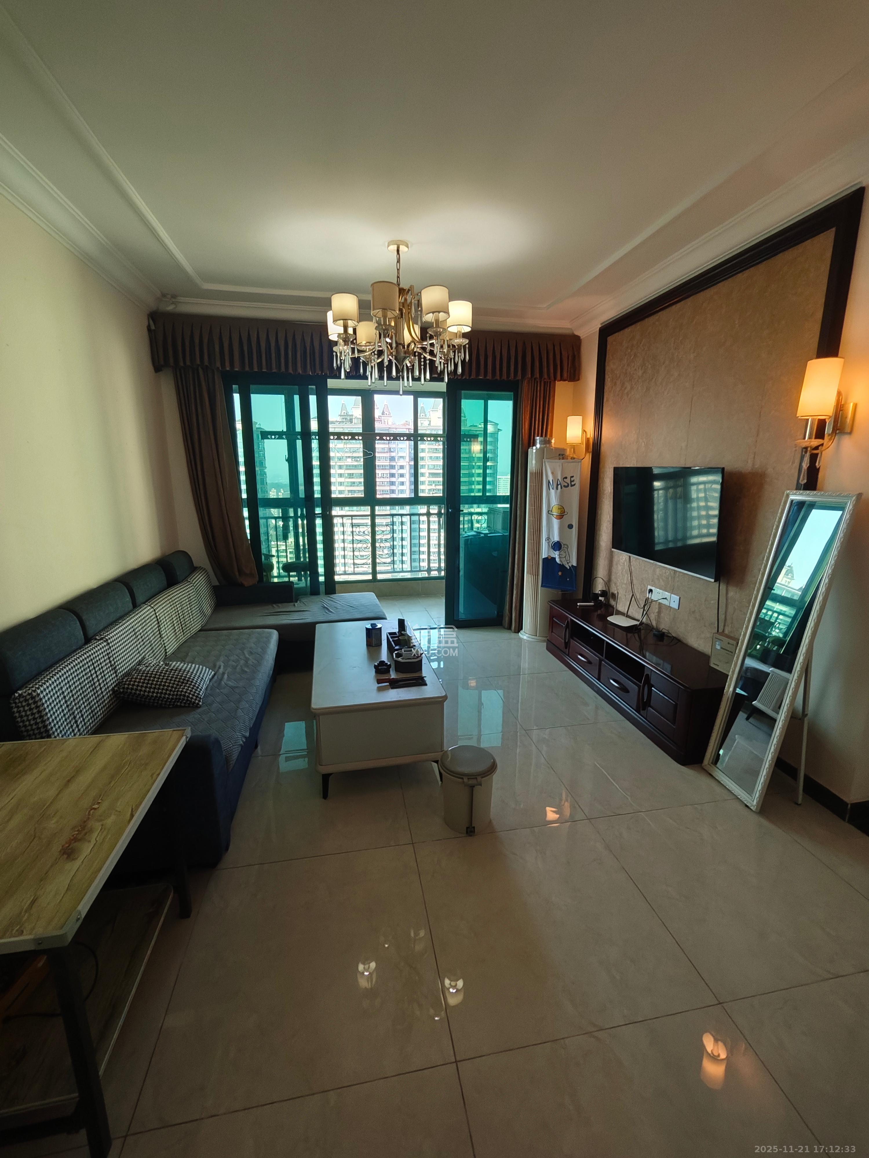 恒大雅苑  1室0厅0卫    2500.0元/月