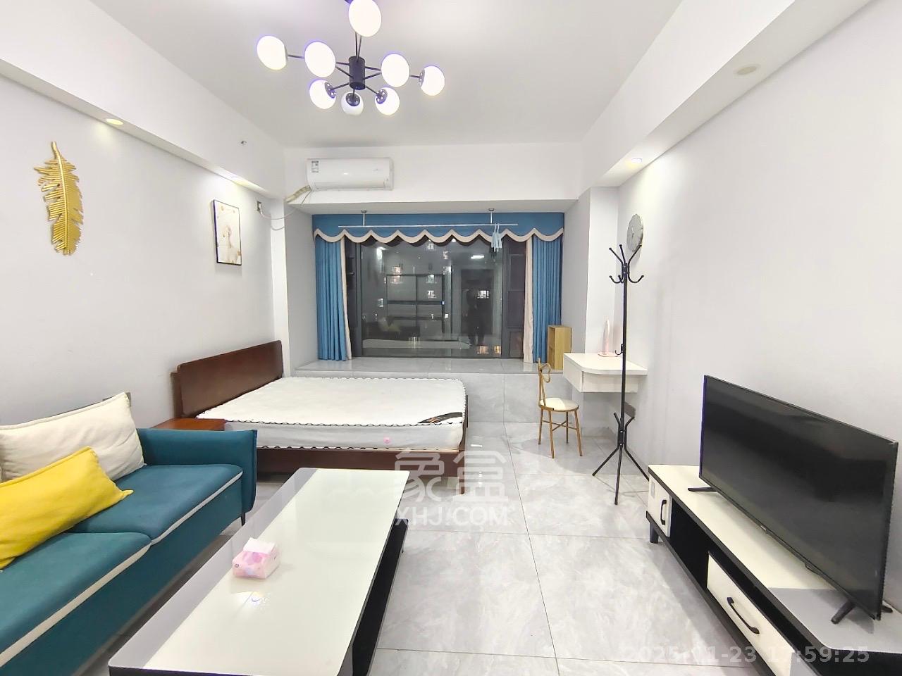 龙湖湘江星座（祺鑫星座公寓）  1室1厅1卫    1500.0元/月室内图