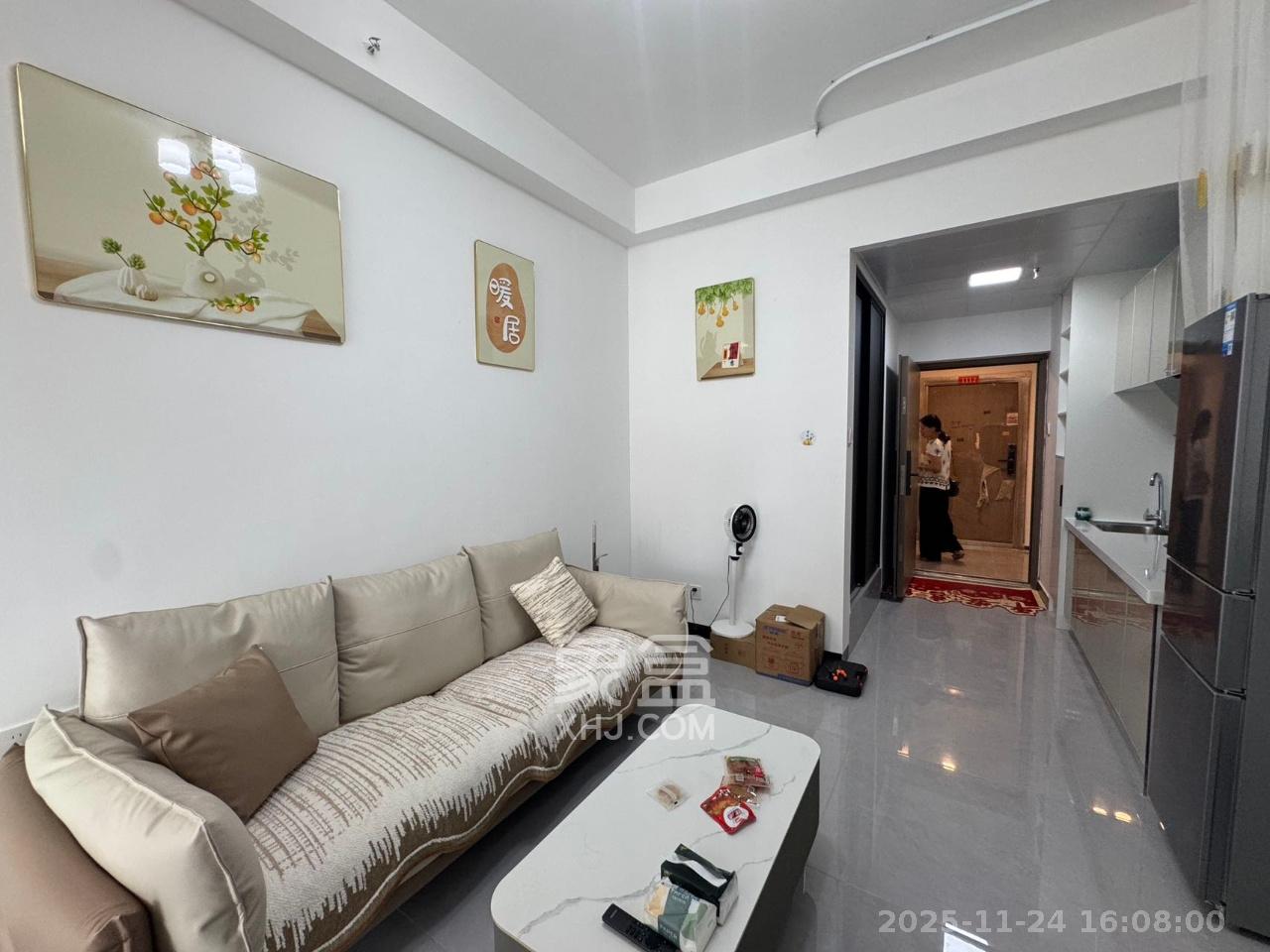 海伦堡爱ME城市 1室0厅0卫 1400.0元/月 海伦堡爱ME城市 1室0厅0卫 1400.0元/月室内图