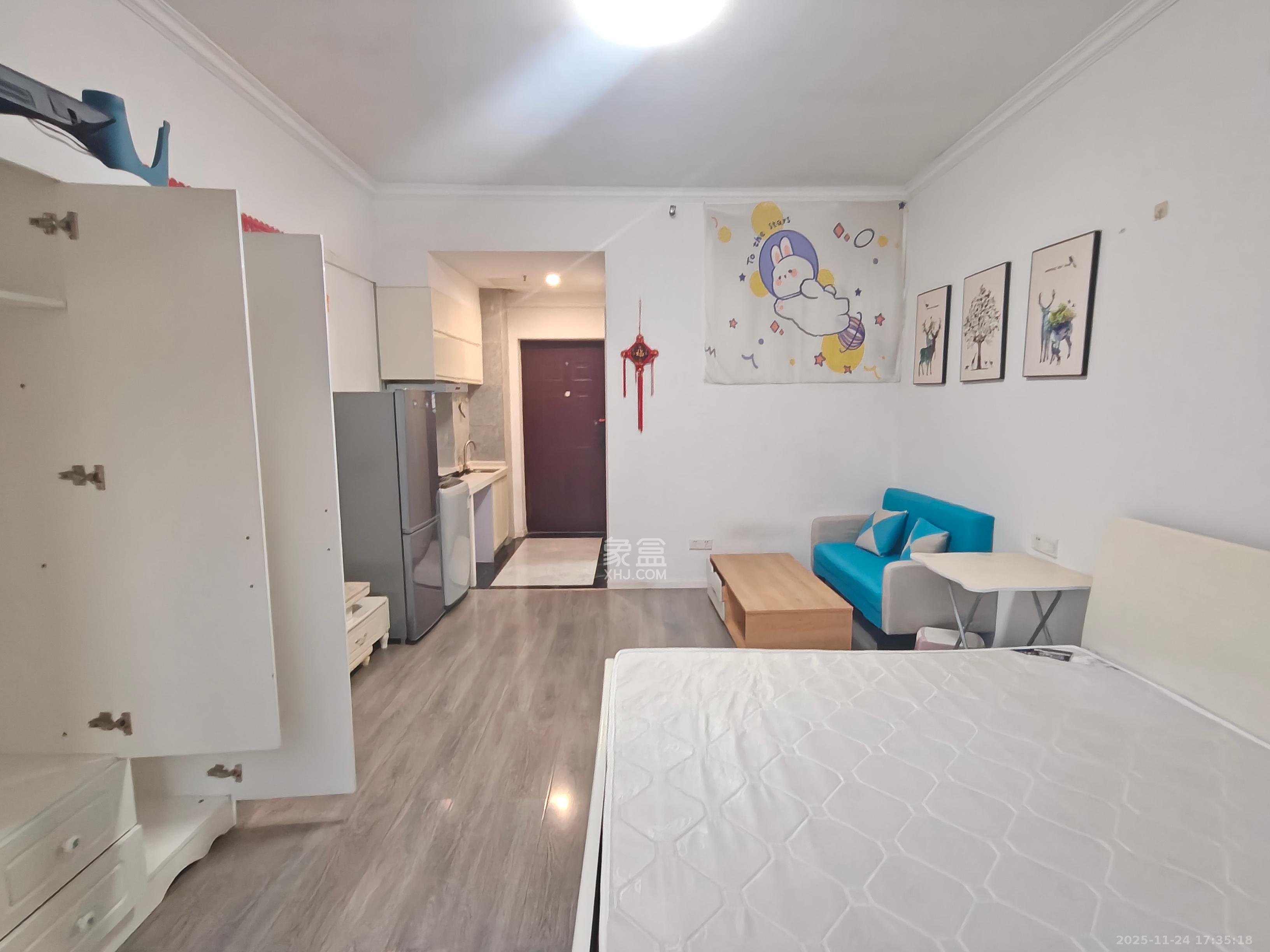 梅溪鑫苑名家  1室1厅1卫    1400.0元/月室内图