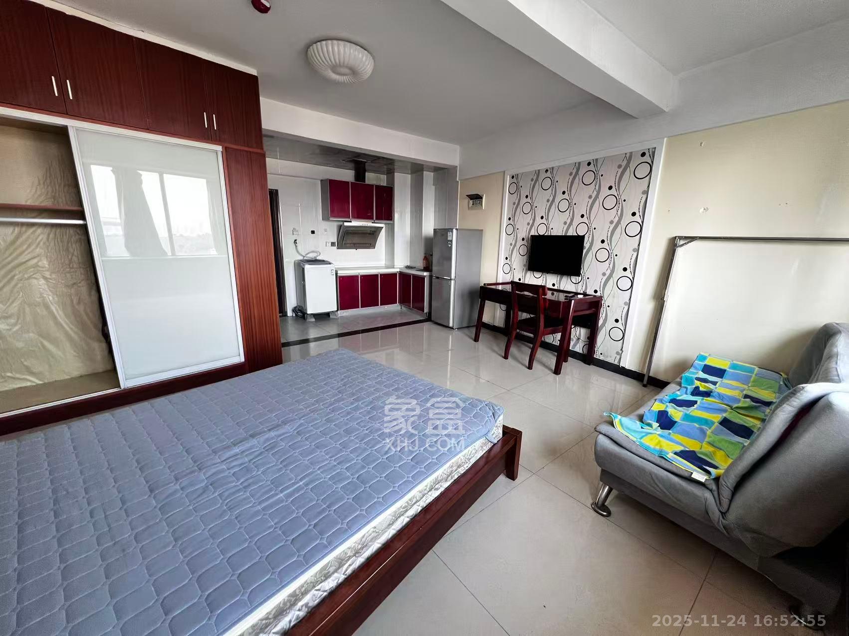 观园国际公寓  1室1厅1卫    1500.0元/月室内图