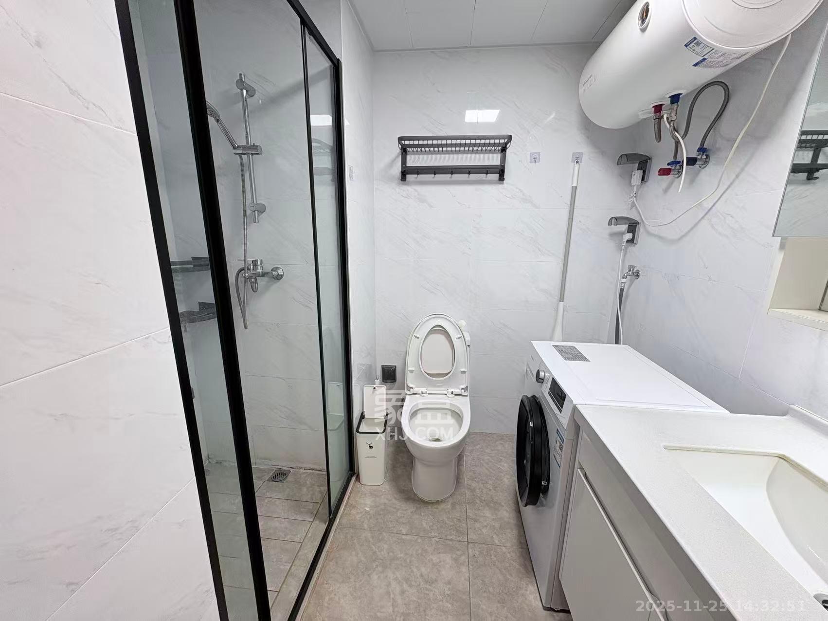 梅溪华府（新城金茂梦想华府）  1室1厅1卫    1900.0元/月室内图