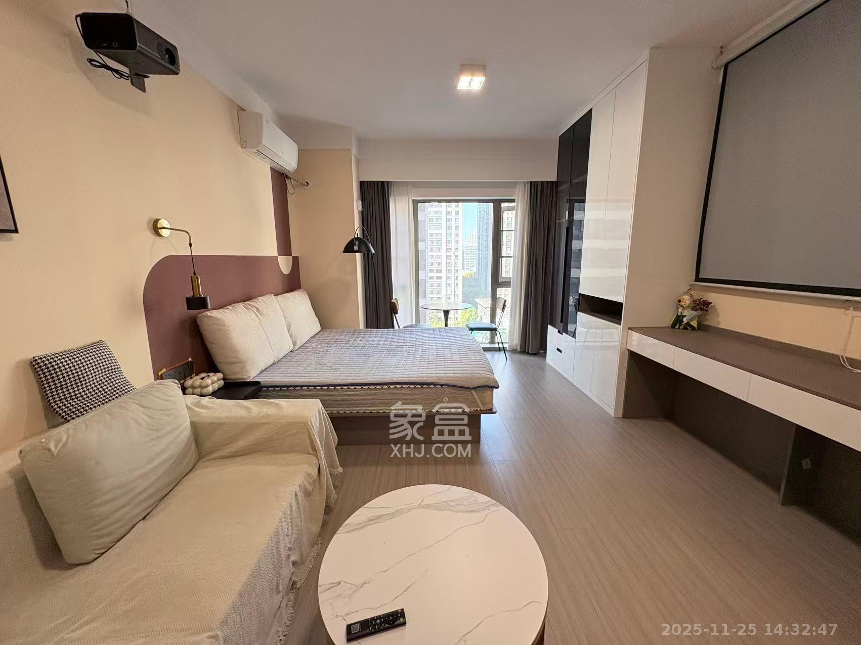 梅溪华府（新城金茂梦想华府）  1室1厅1卫    1900.0元/月室内图