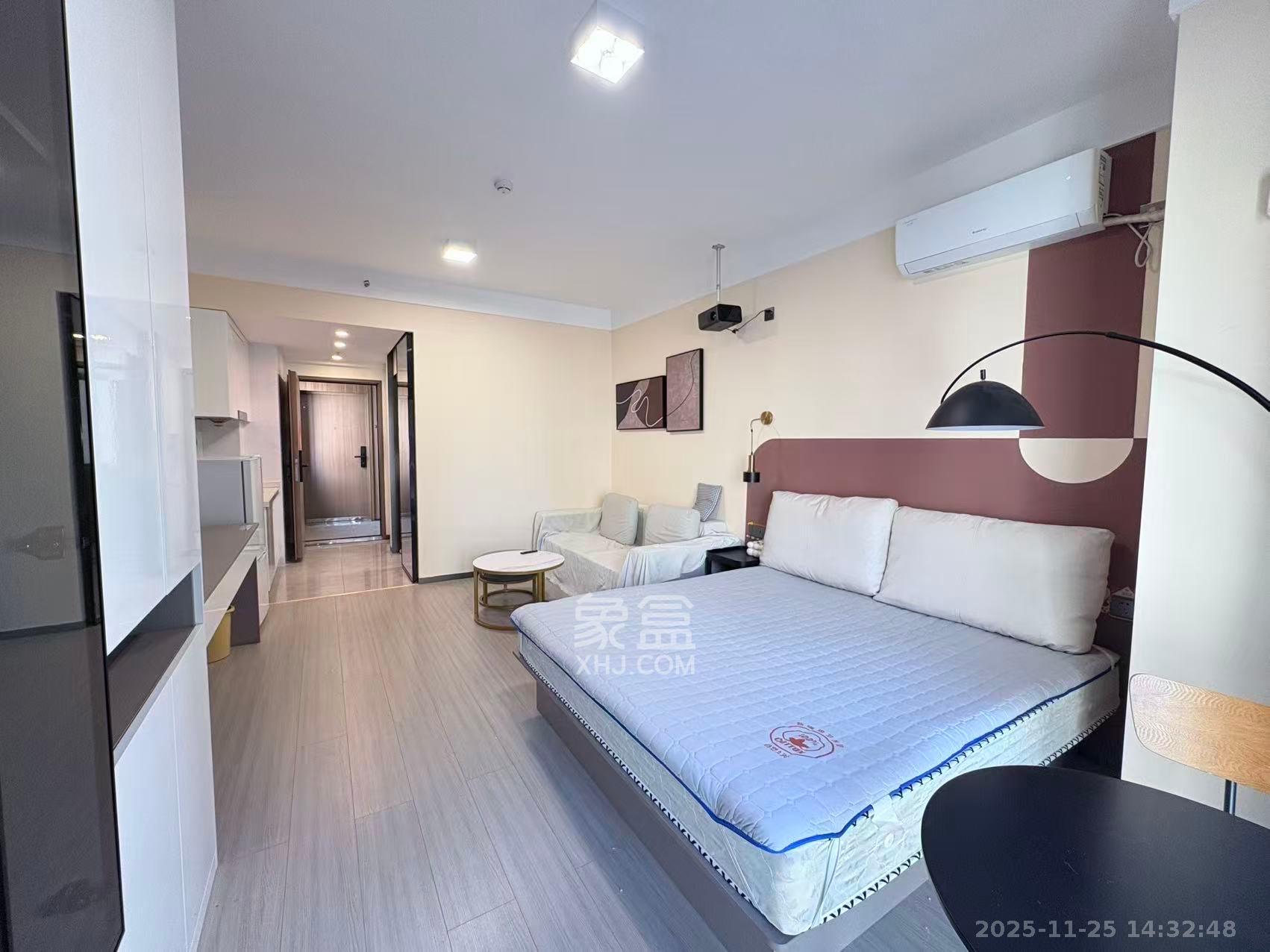 梅溪华府（新城金茂梦想华府）  1室1厅1卫    1900.0元/月室内图