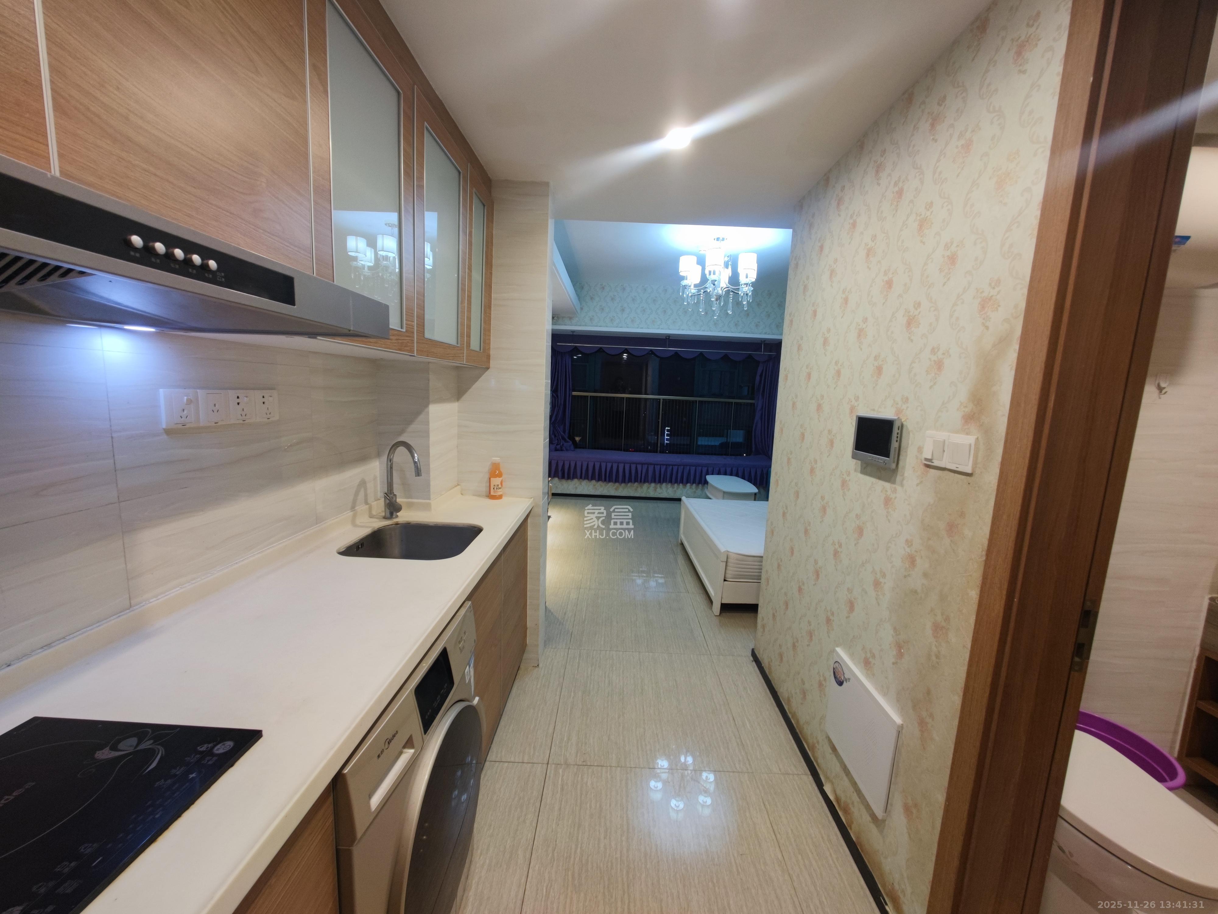 恒大翡翠华庭 1室1厅1卫 1200.0元/月 恒大翡翠华庭 1室1厅1卫 1200.0元/月室内图