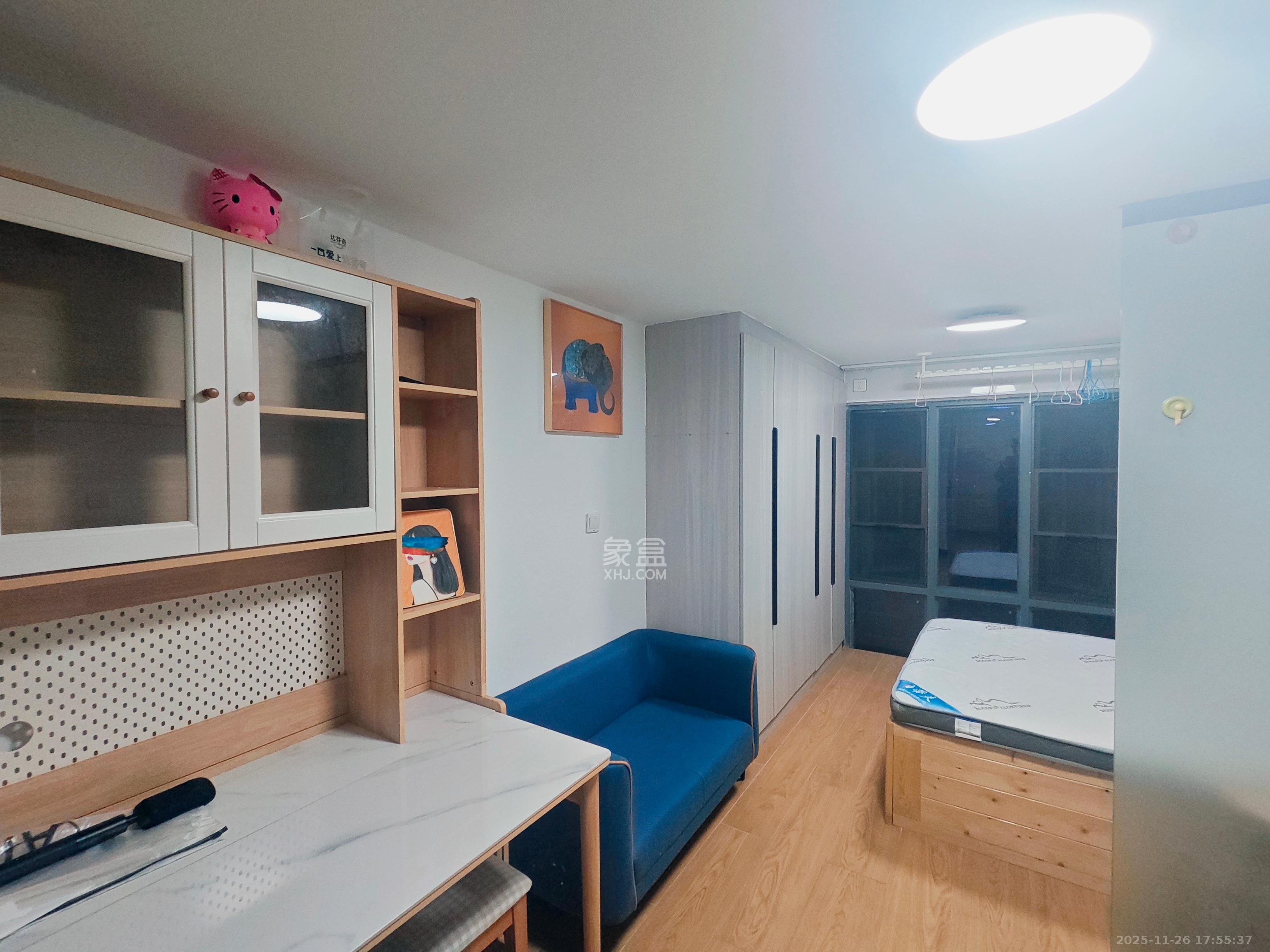 清控湖山雅居北区  1室1厅1卫    1150.0元/月