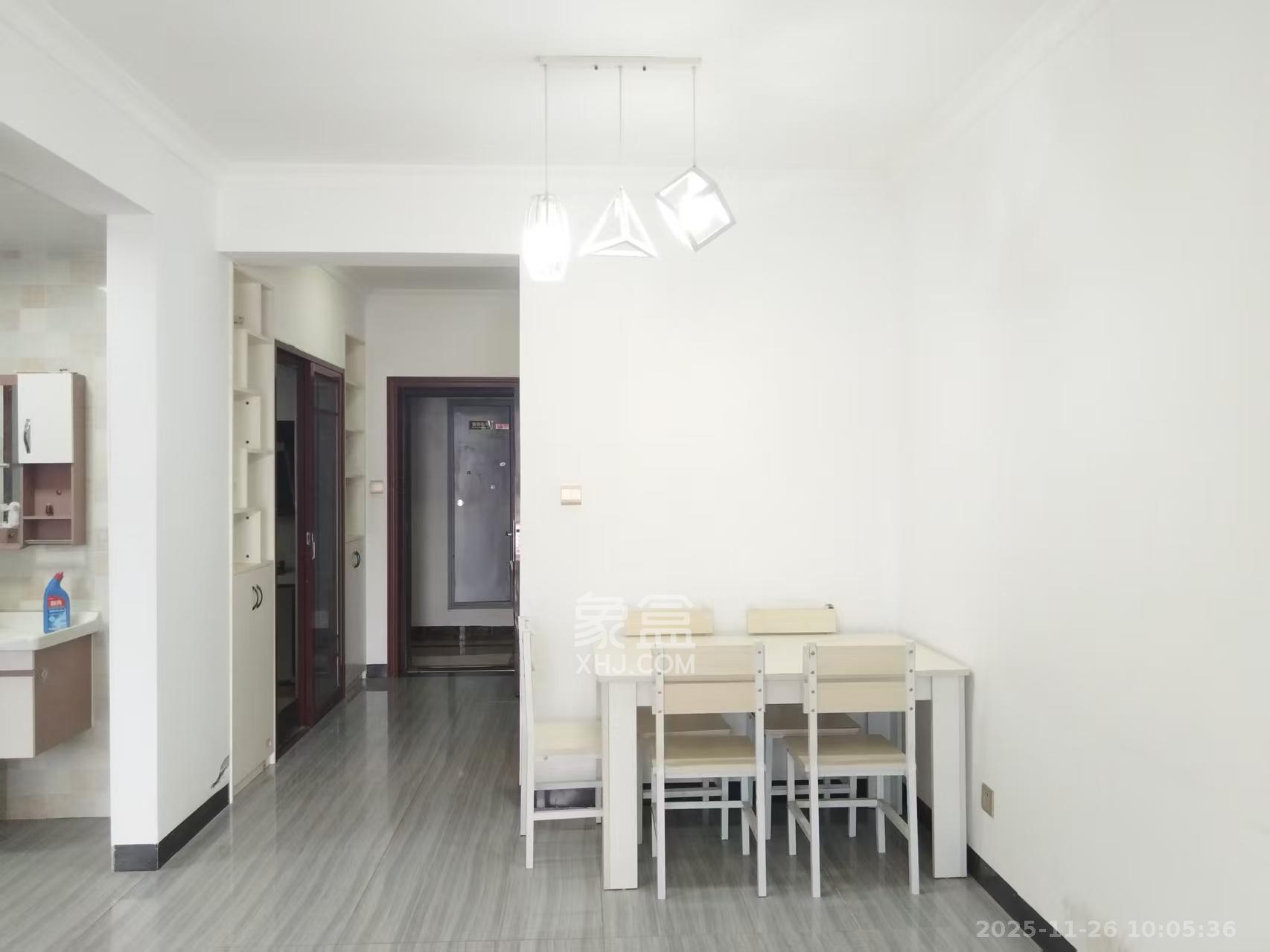 荣盛花语城  1室2厅1卫    1650.0元/月