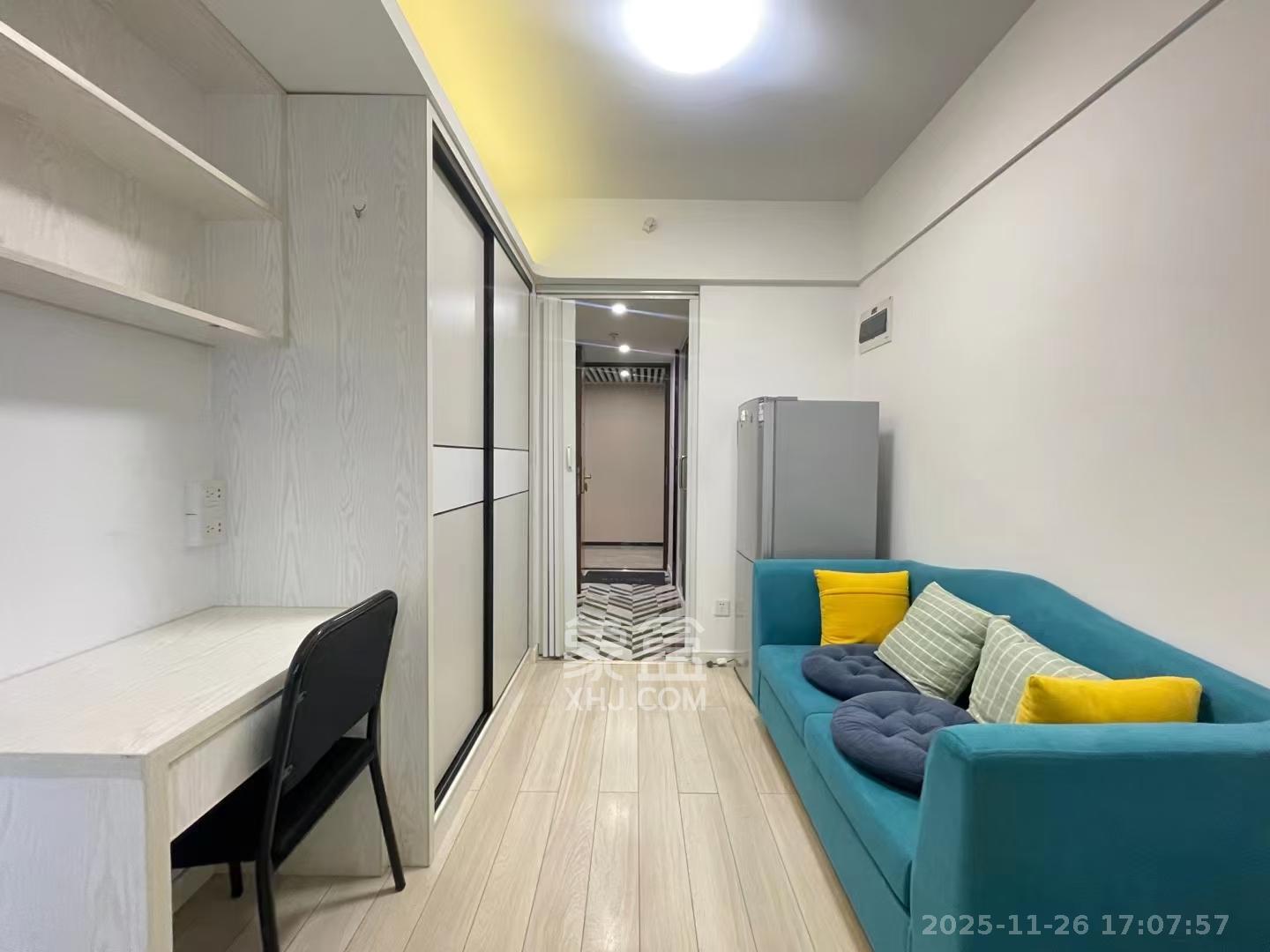 万科金域缇香  1室1厅1卫    1400.0元/月