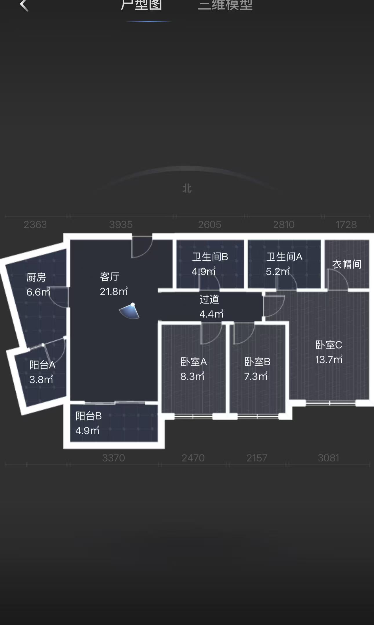 晋合湘水湾一期 3室2厅2卫 61.8万 晋合湘水湾一期 3室2厅2卫 61.8万室内图
