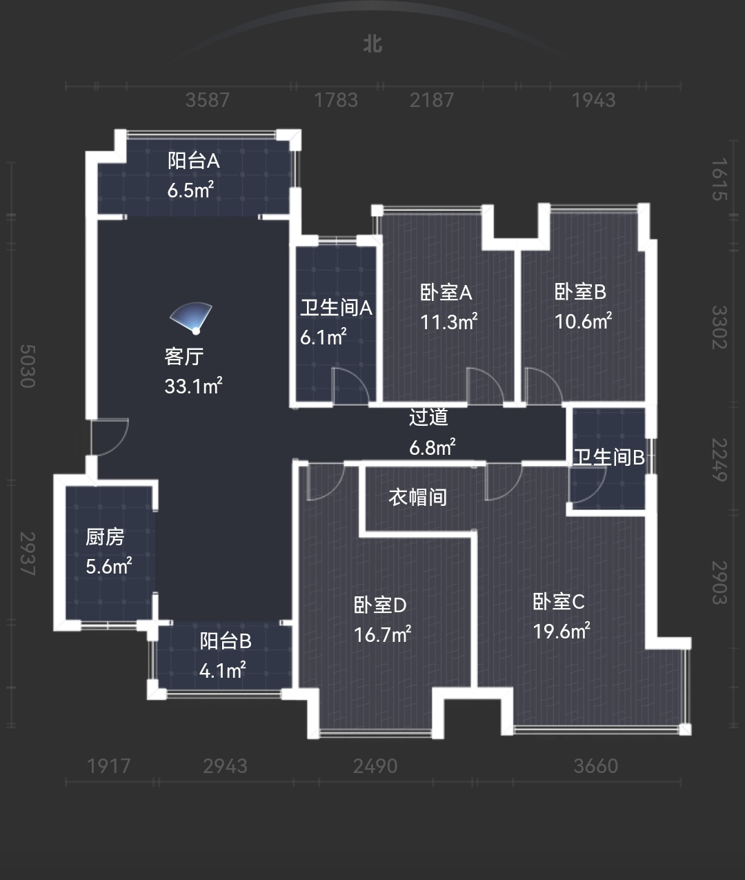 华晨神农湾  4室2厅2卫    120.0万