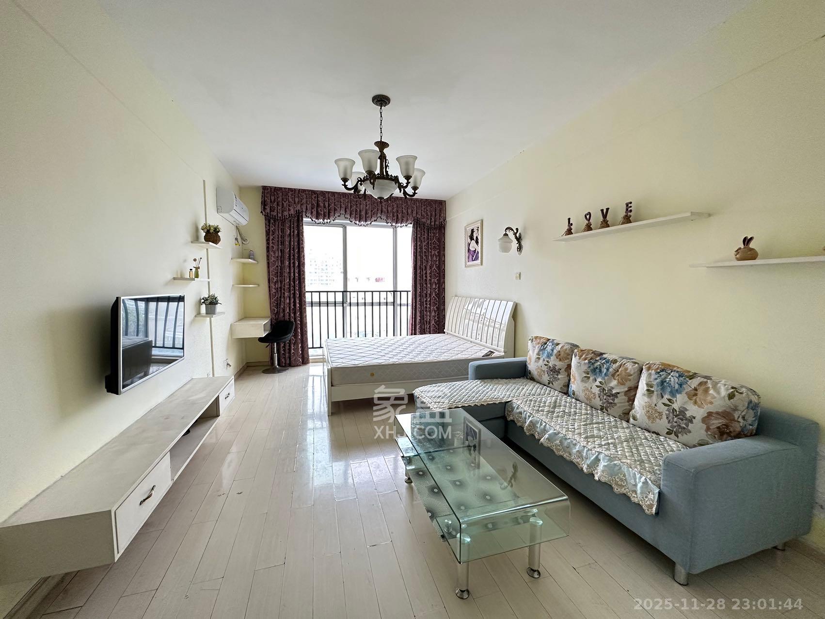 上河国际A座  1室1厅1卫    1500.0元/月