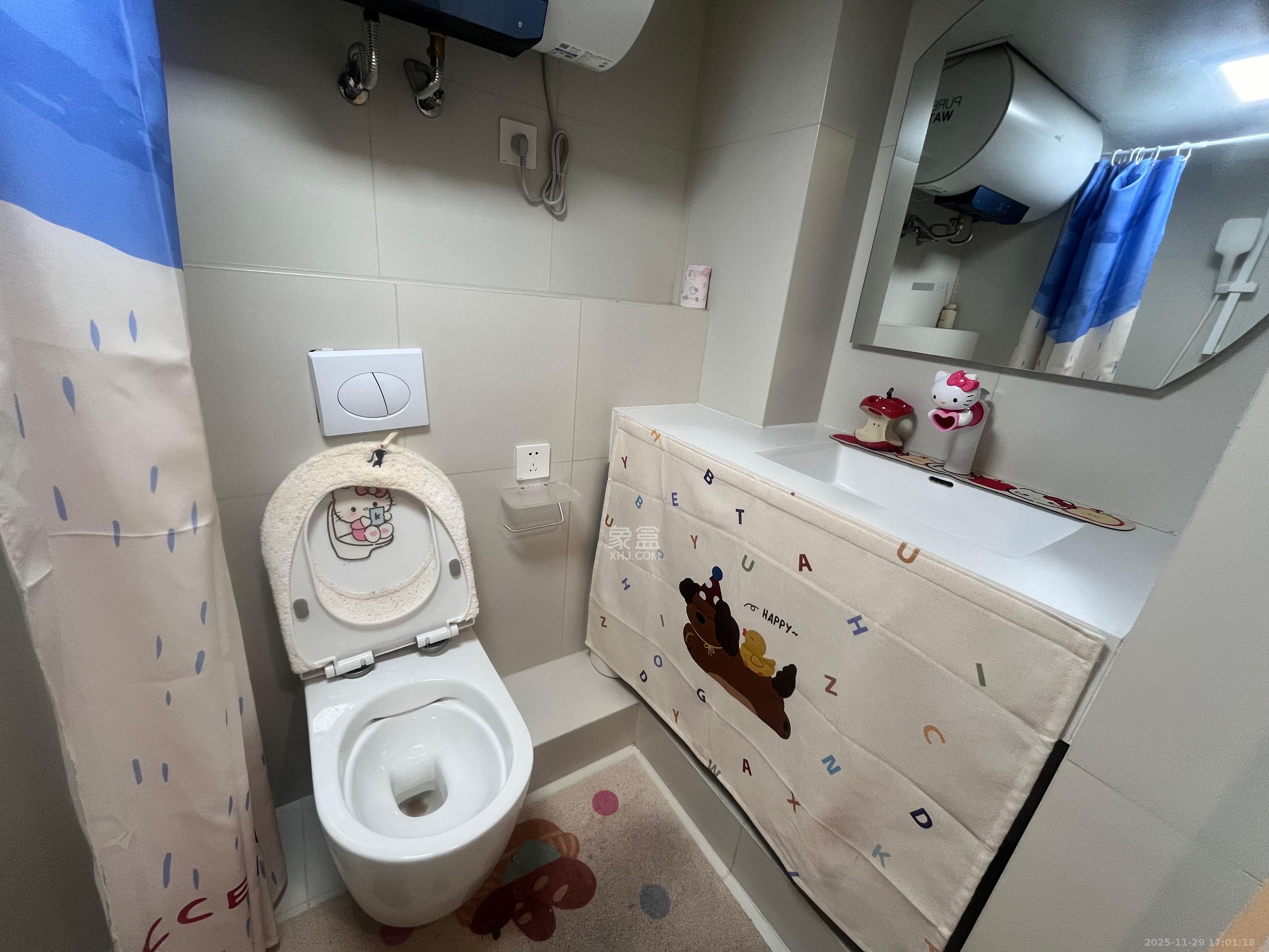 卓越江岸 2室1厅1卫 2600.0元/月 卓越江岸 2室1厅1卫 2600.0元/月室内图