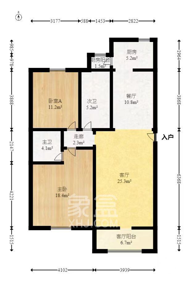 湘诚嘉园  2室2厅2卫    100.0万其他
