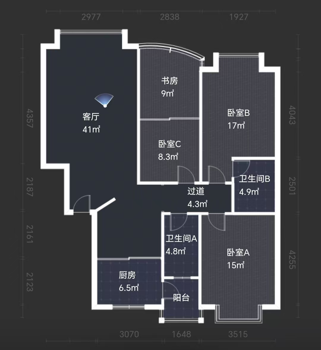 学林雅苑 4室2厅2卫 53.8万 学林雅苑 4室2厅2卫 53.8万室内图
