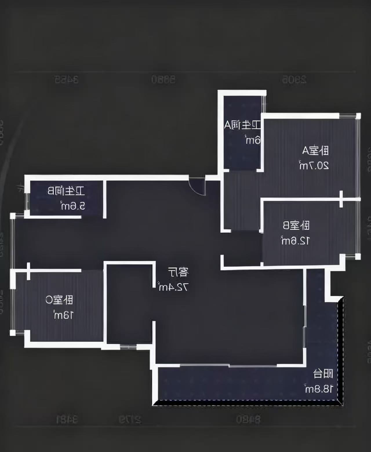 水木阳光里  4室2厅2卫    82.0万