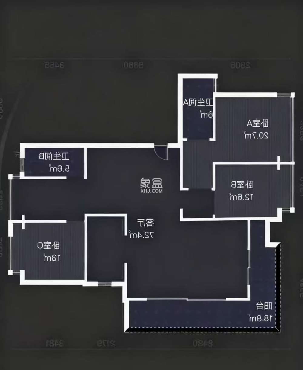 水木阳光里  4室2厅2卫    82.0万