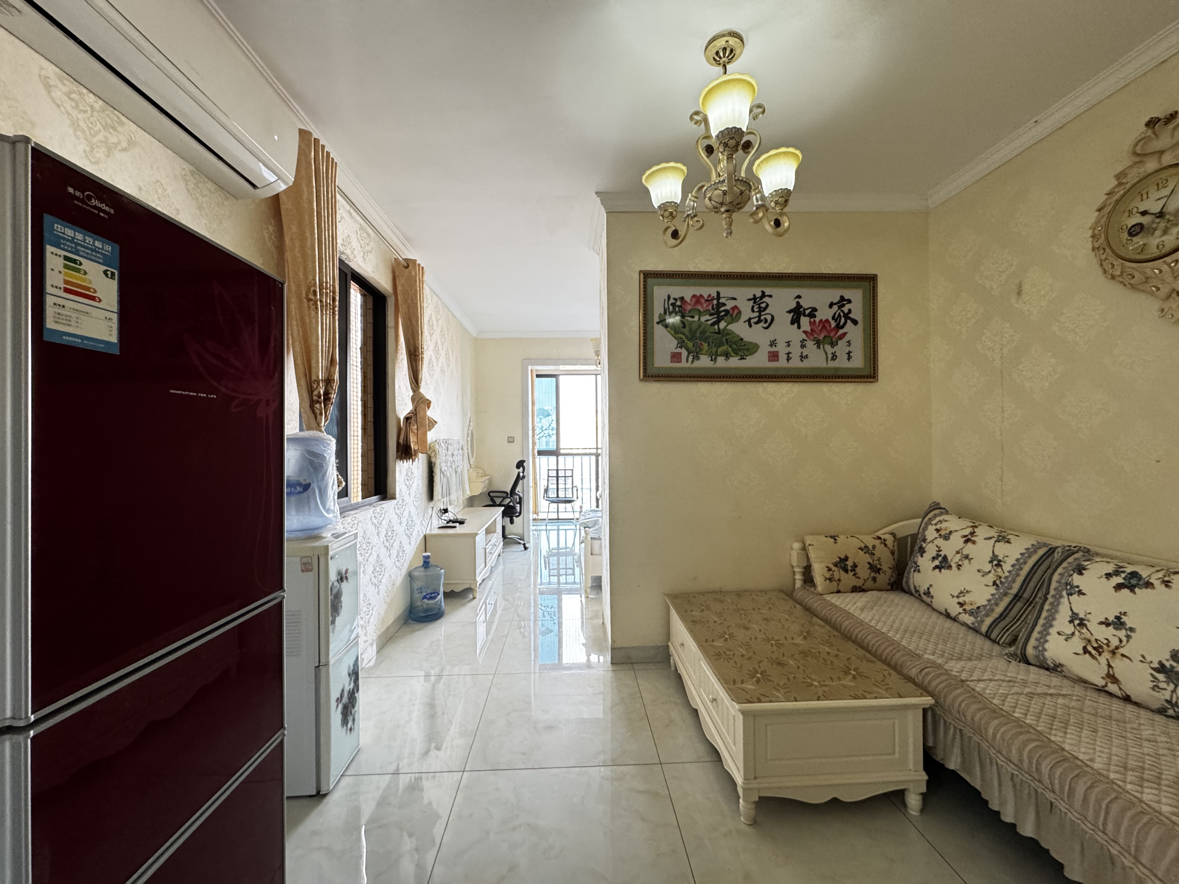 英伦首府金域豪廷  1室1厅1卫    1200.0元/月室内图1