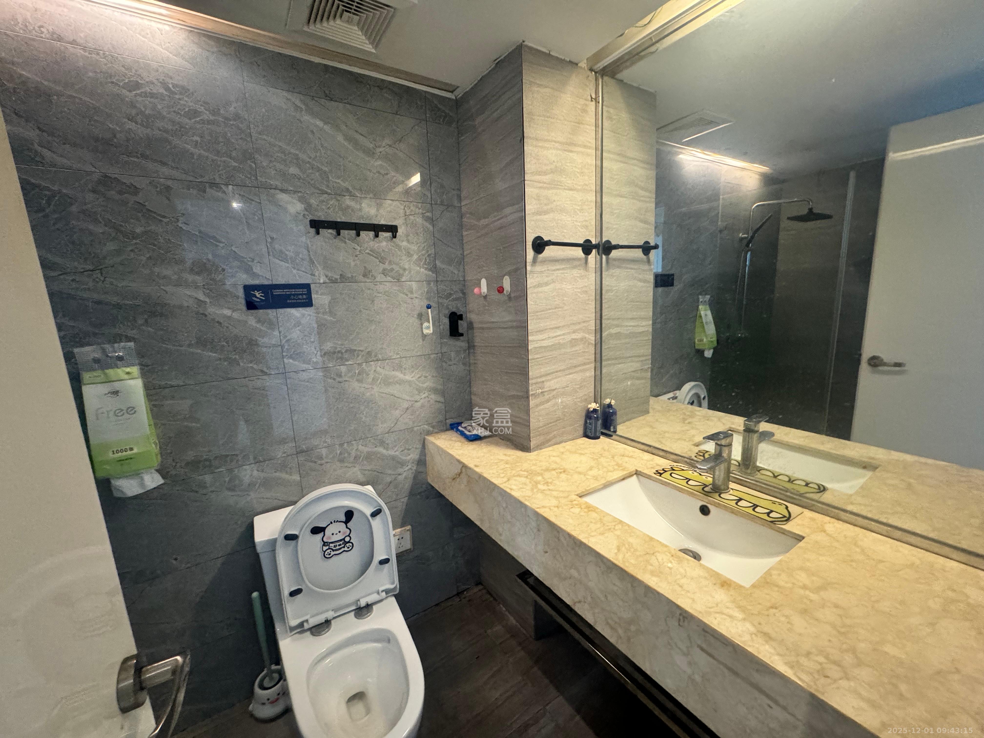 东怡外国（南湖一号)  1室1厅1卫    1900.0元/月室内图