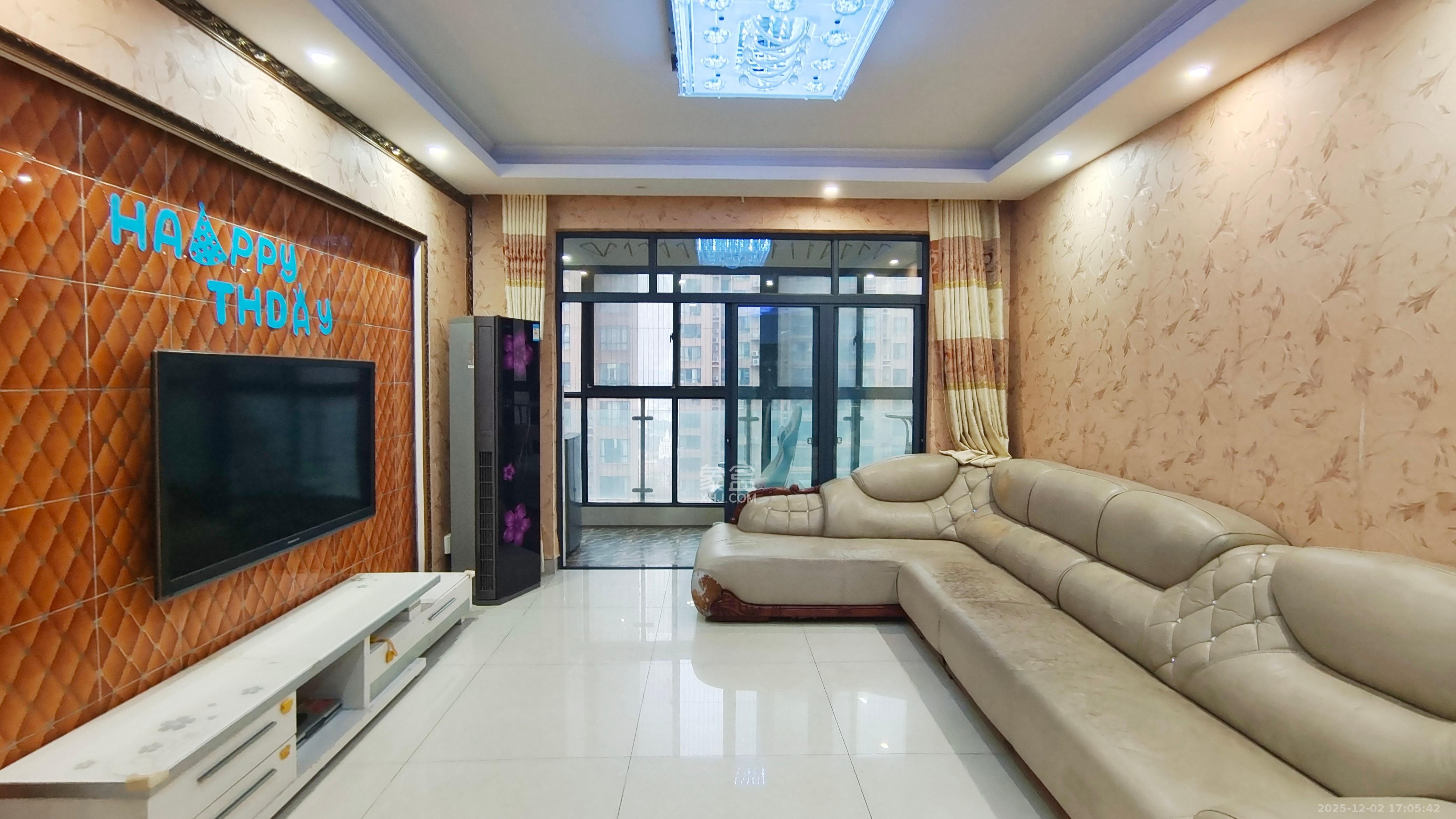 江河双水湾 1室2厅1卫 2500.0元/月 江河双水湾 1室2厅1卫 2500.0元/月室内图