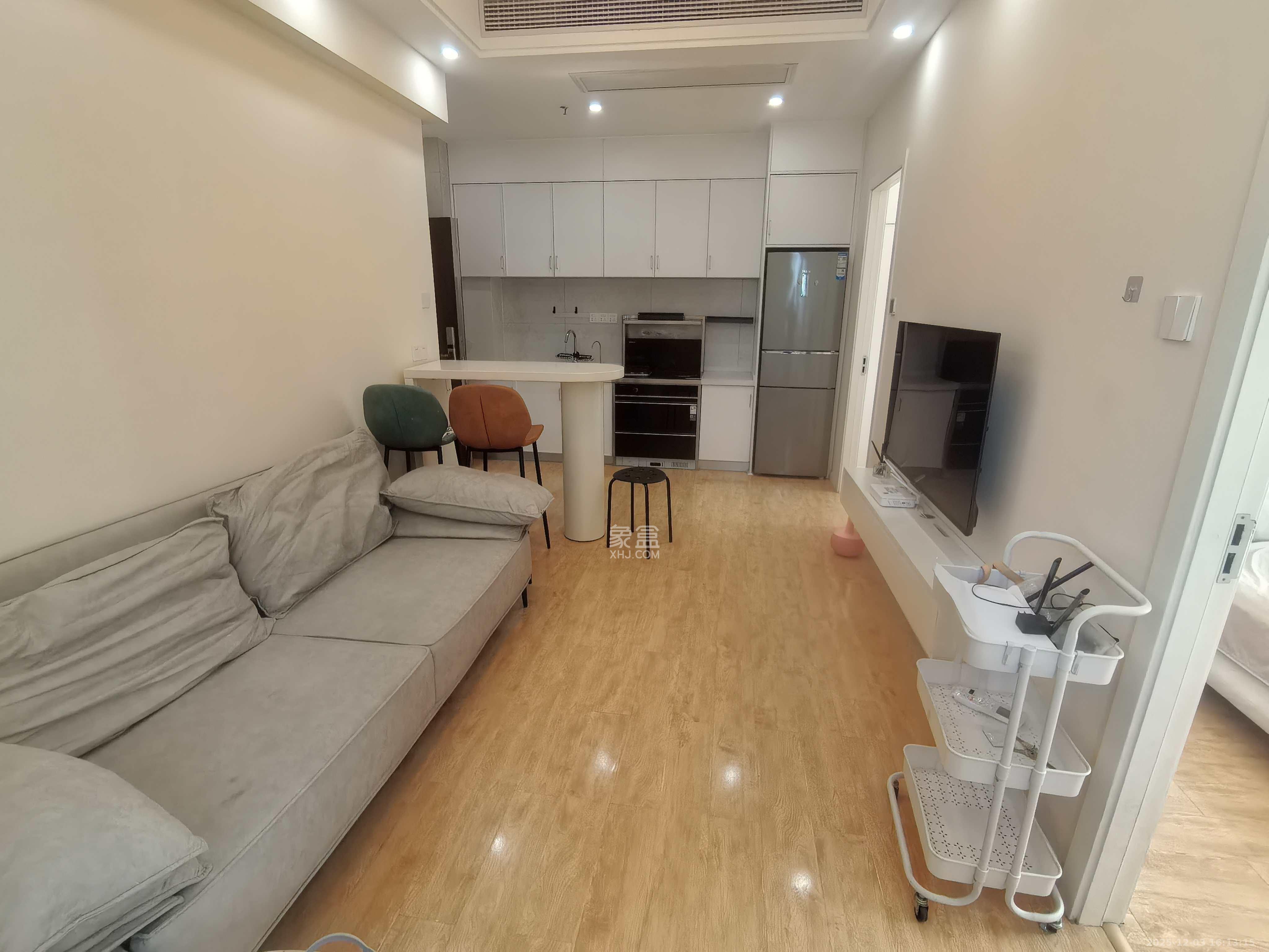 梅溪湖金茂湾  1室1厅1卫    2100.0元/月