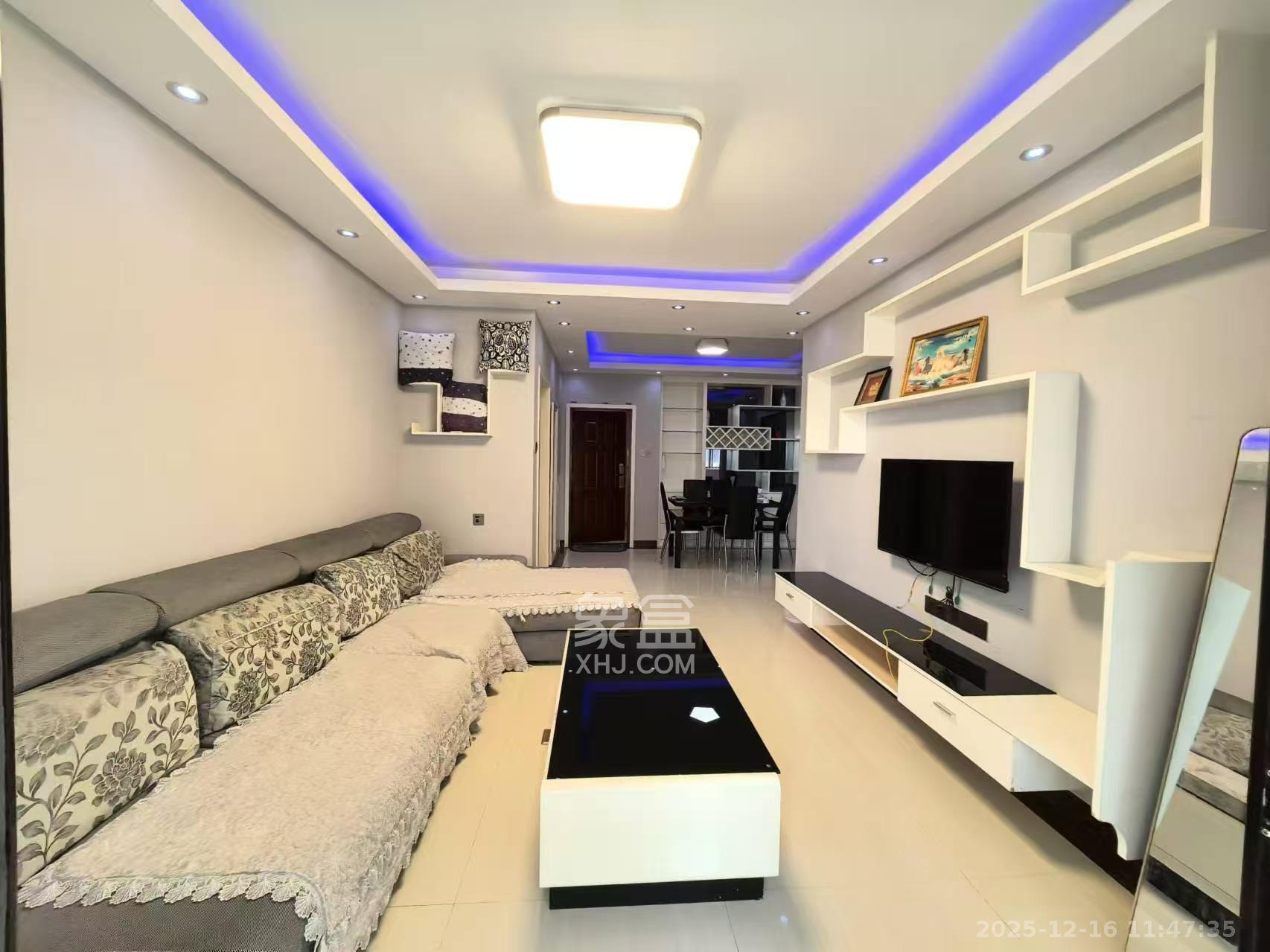 新城国际花都  2室2厅1卫    1500.0元/月