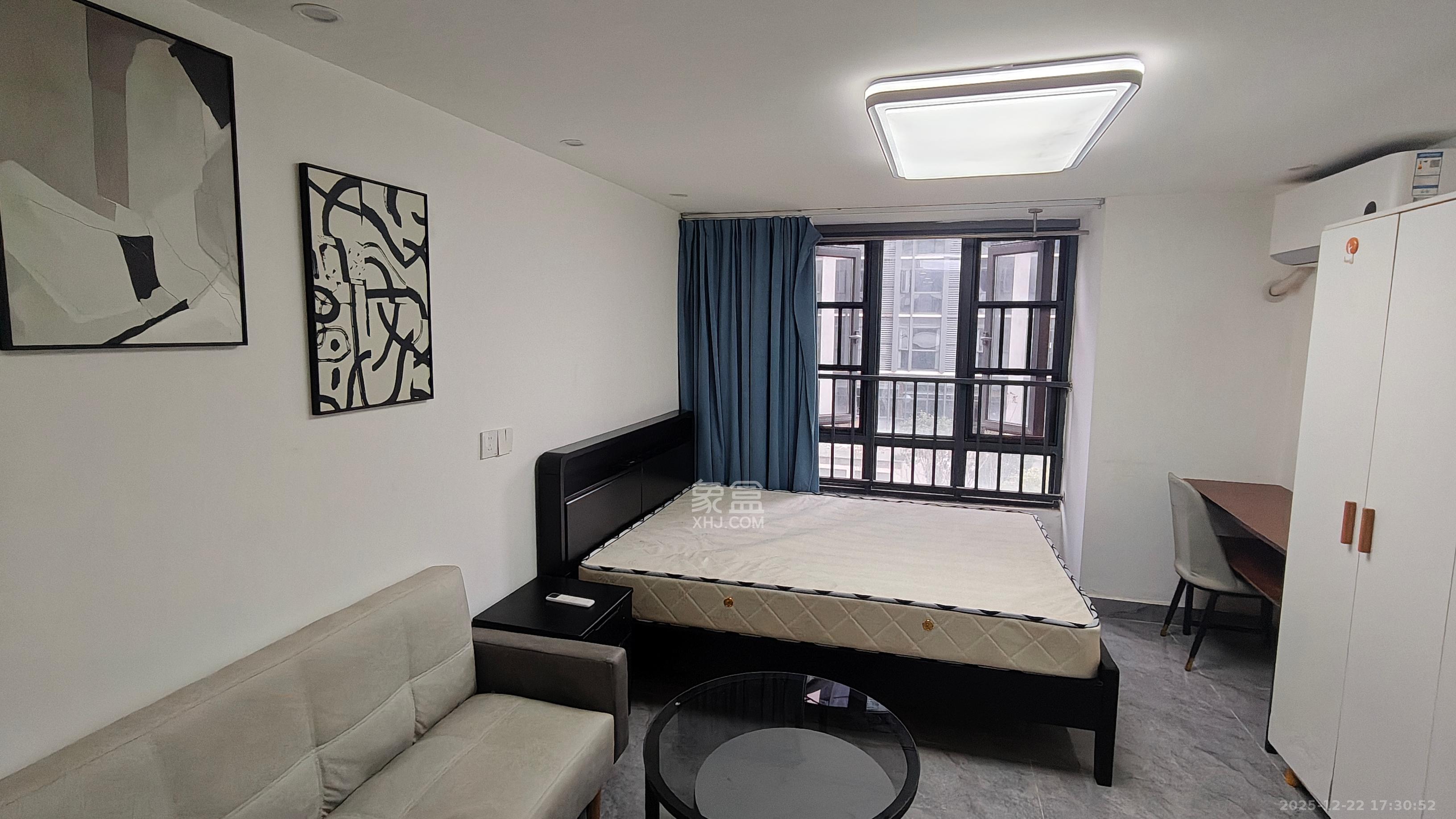 清控湖山雅居北区  1室0厅1卫    1200.0元/月